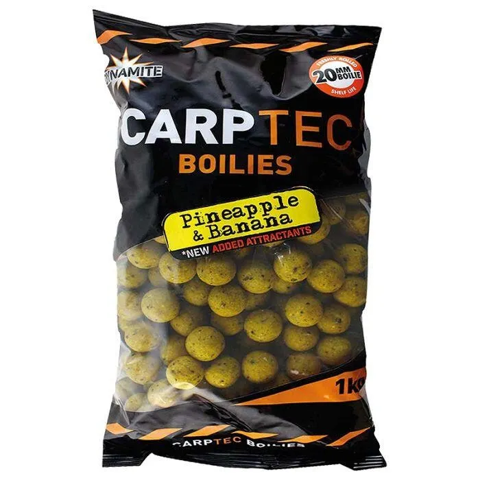 Dynamite Carp-Tec Pineapple & Banana Boilies