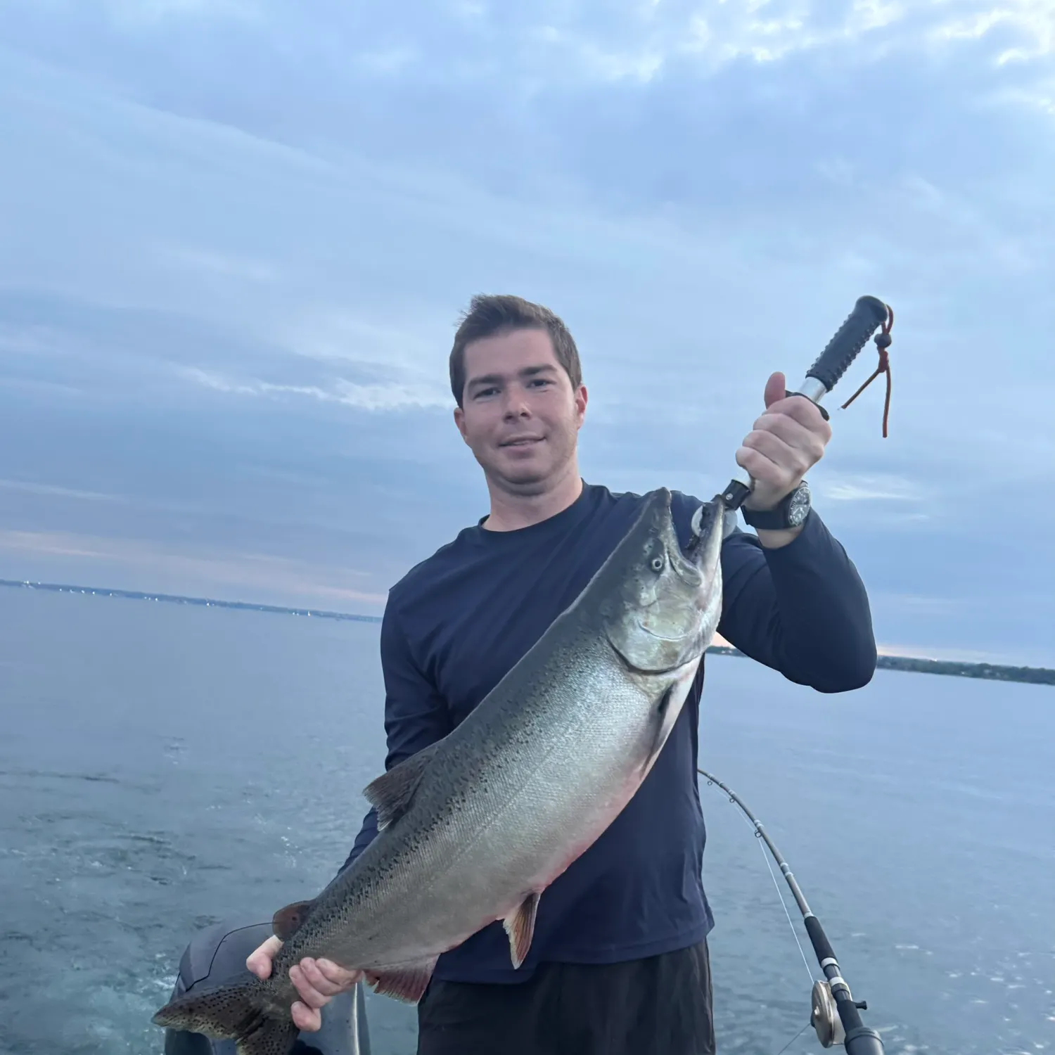Chinook salmon caught on Fishbrain
