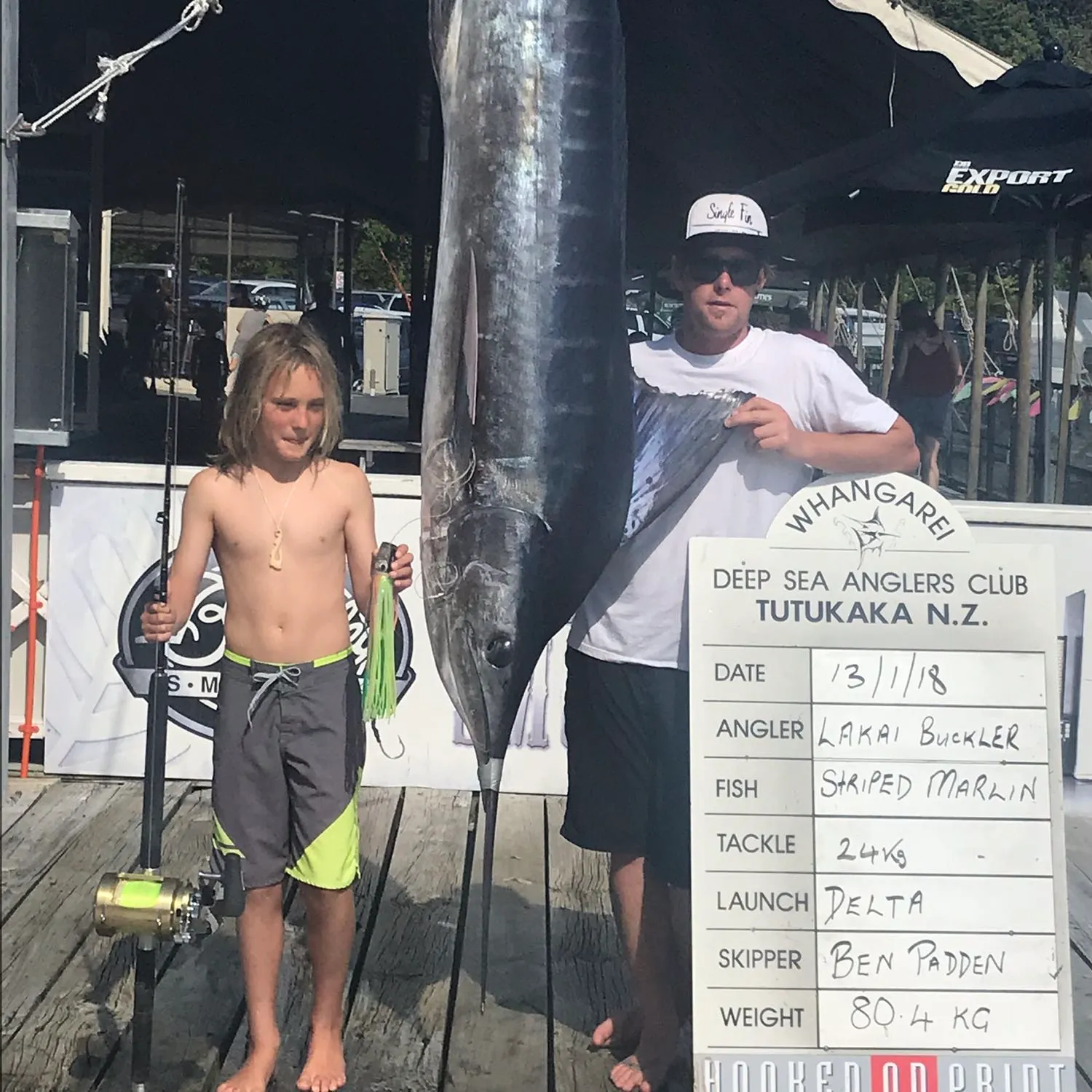 recently logged catches