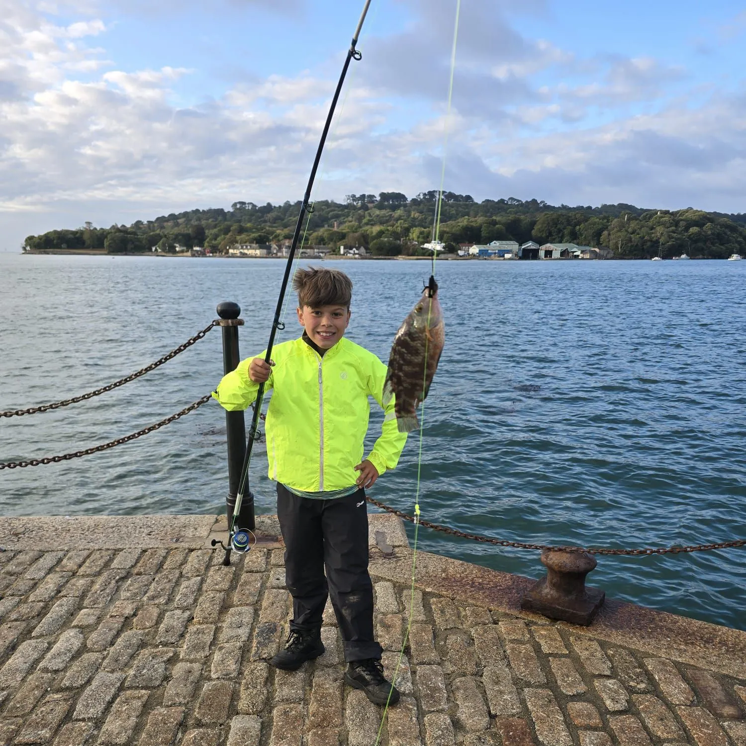Ballan wrasse caught on Fishbrain