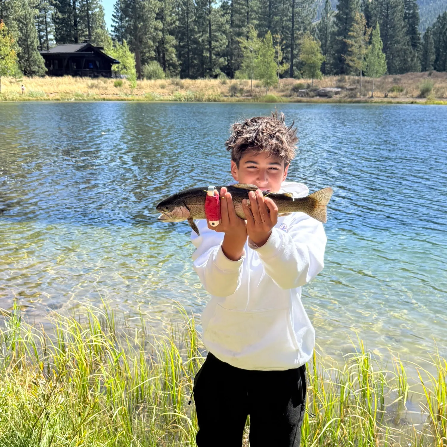 Rainbow trout caught on Fishbrain
