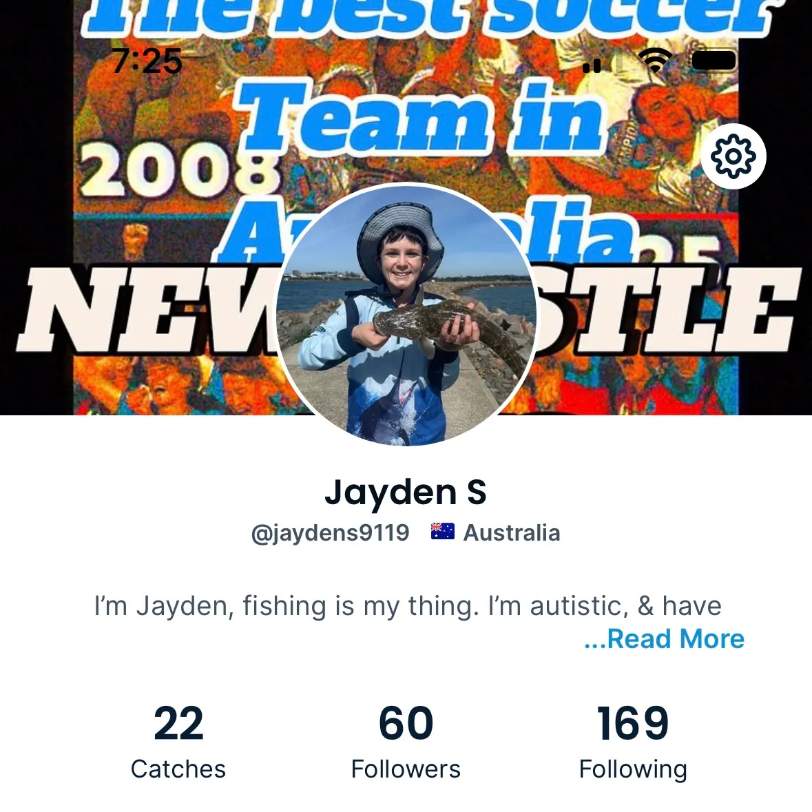 recently logged catches