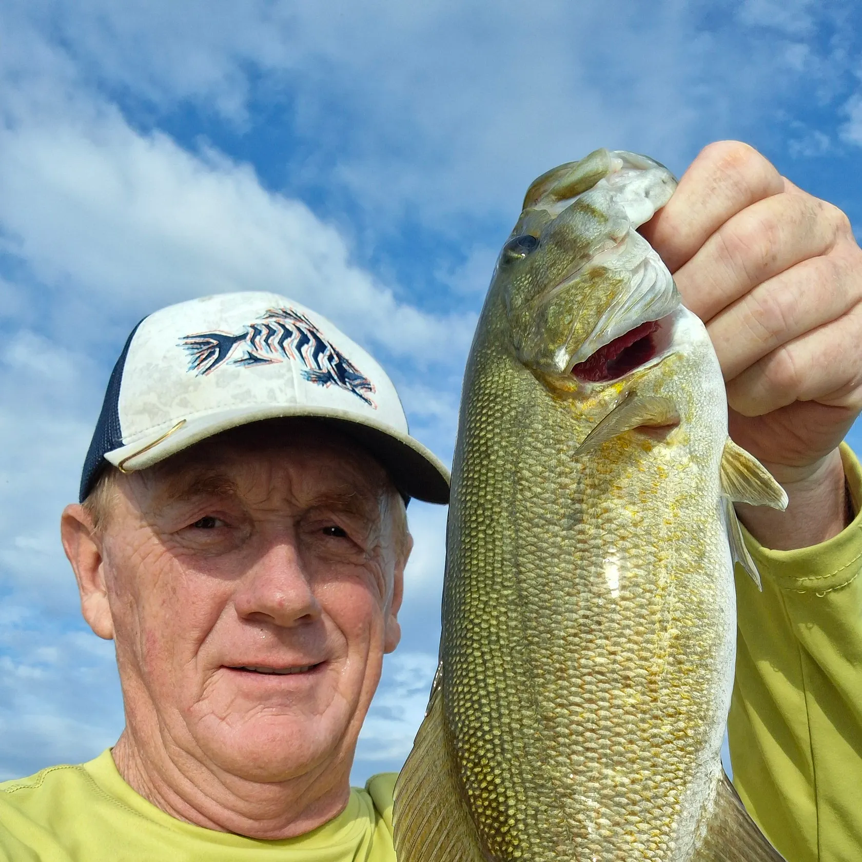 Smallmouth bass caught on Fishbrain