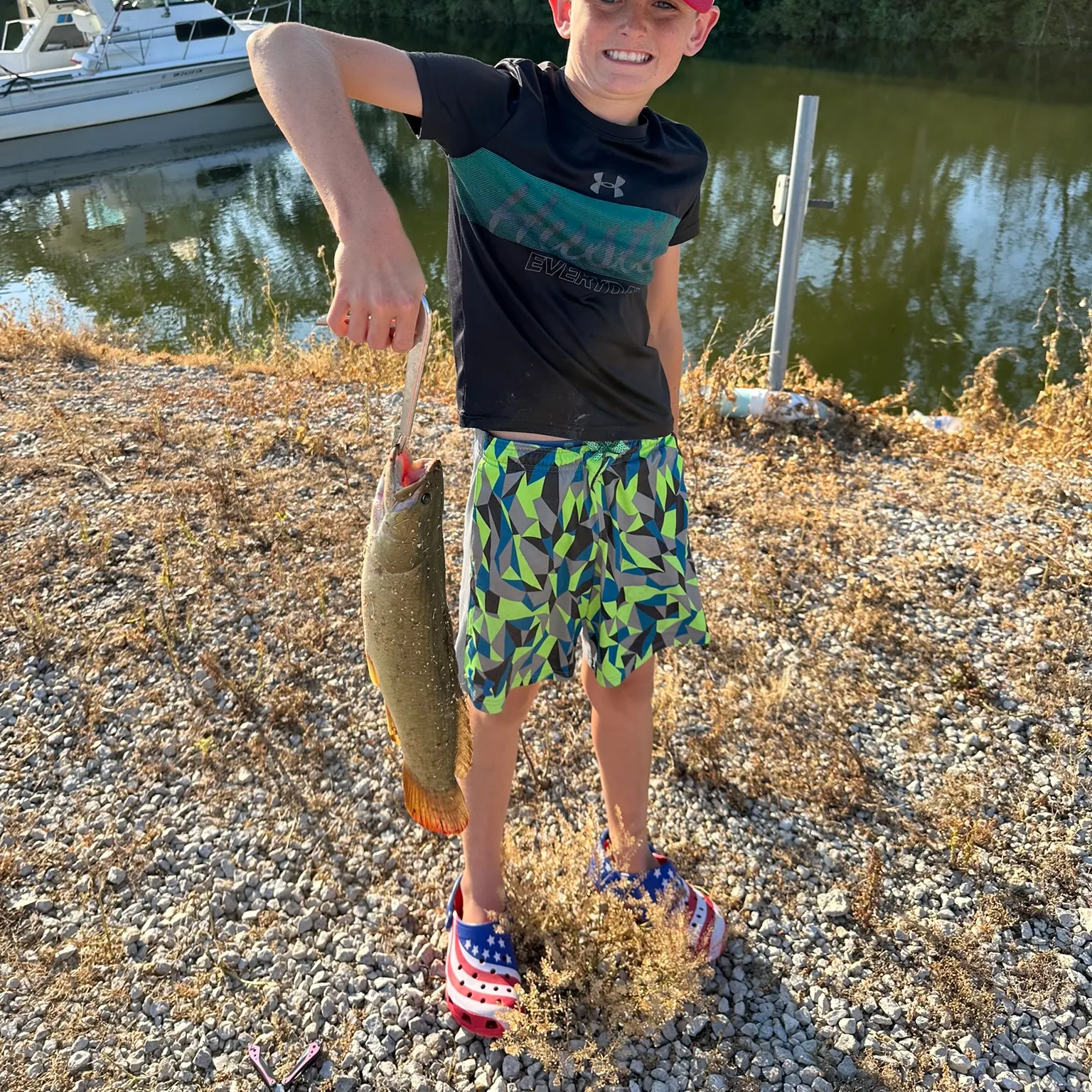 The most recent Eyetail bowfin catches on Fishbrain