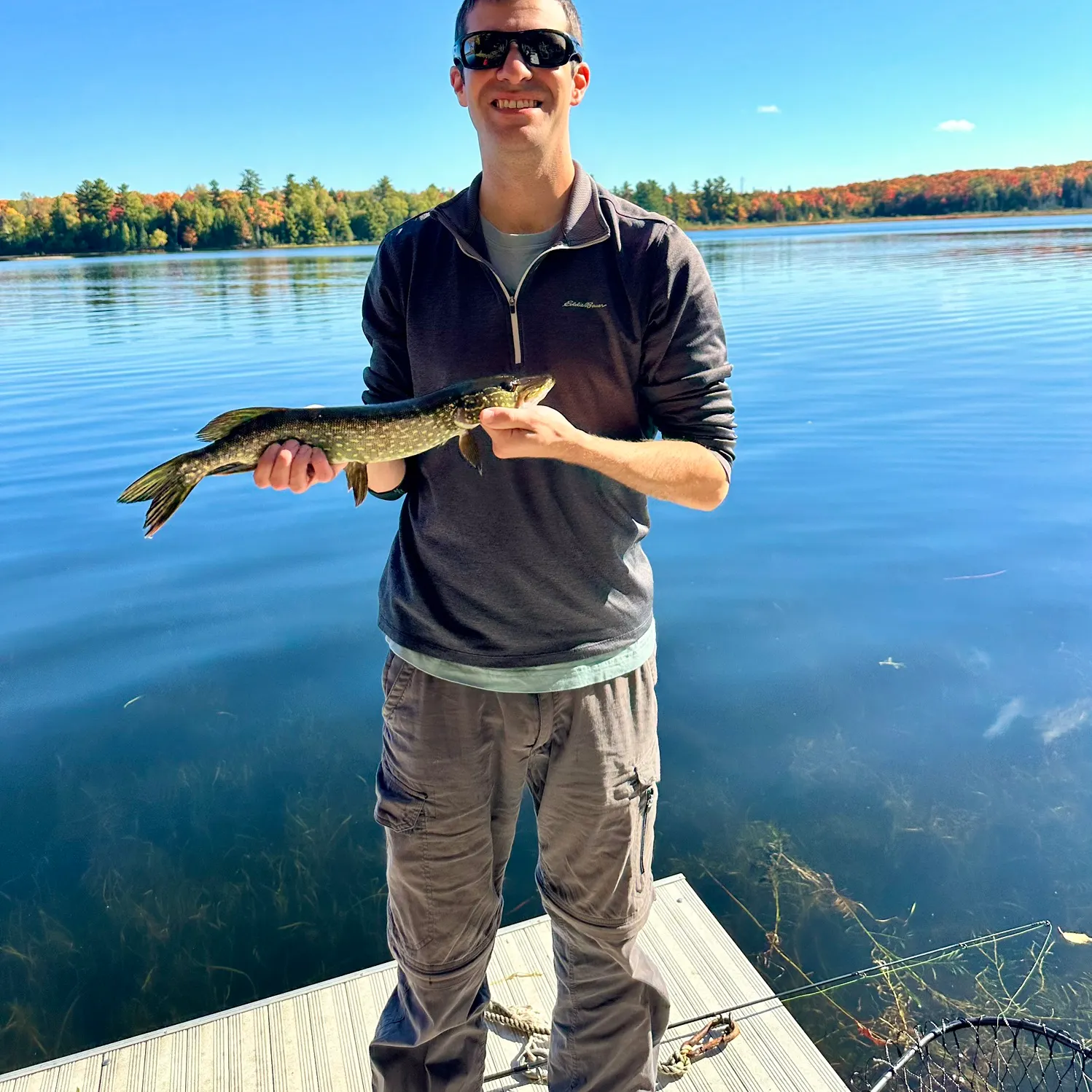 Northern pike caught on Fishbrain