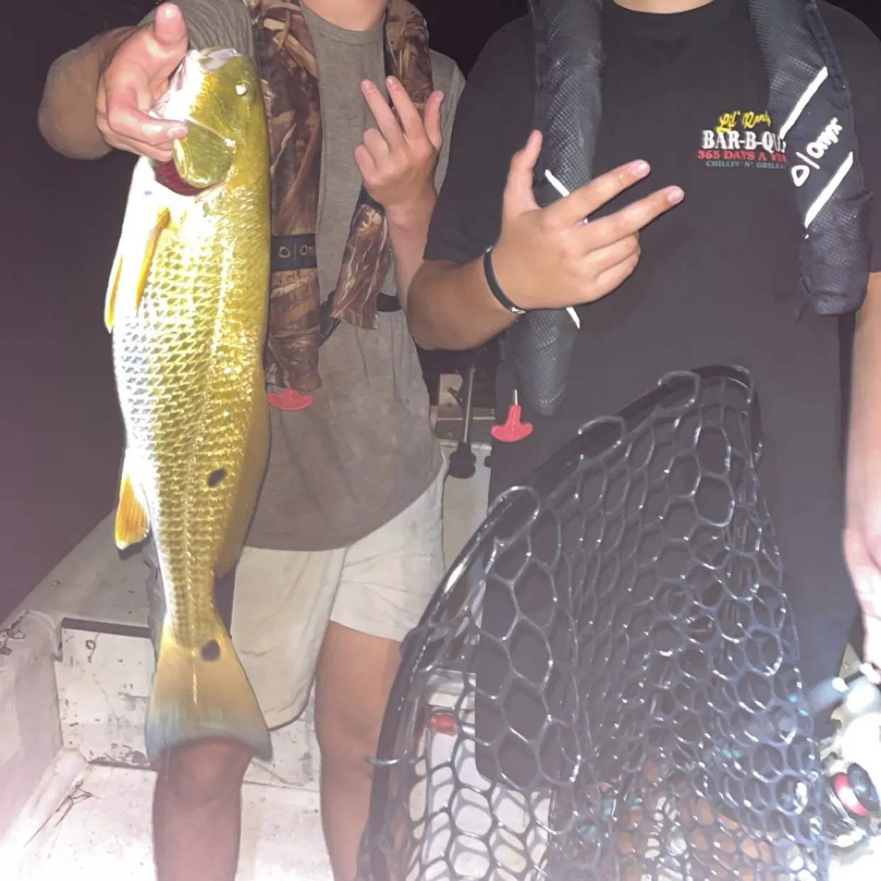 recently logged catches