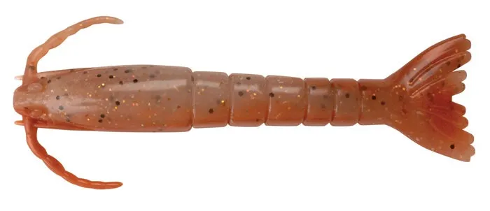 Gulp SW Shrimp 3" Pearl White/Chart 6pk