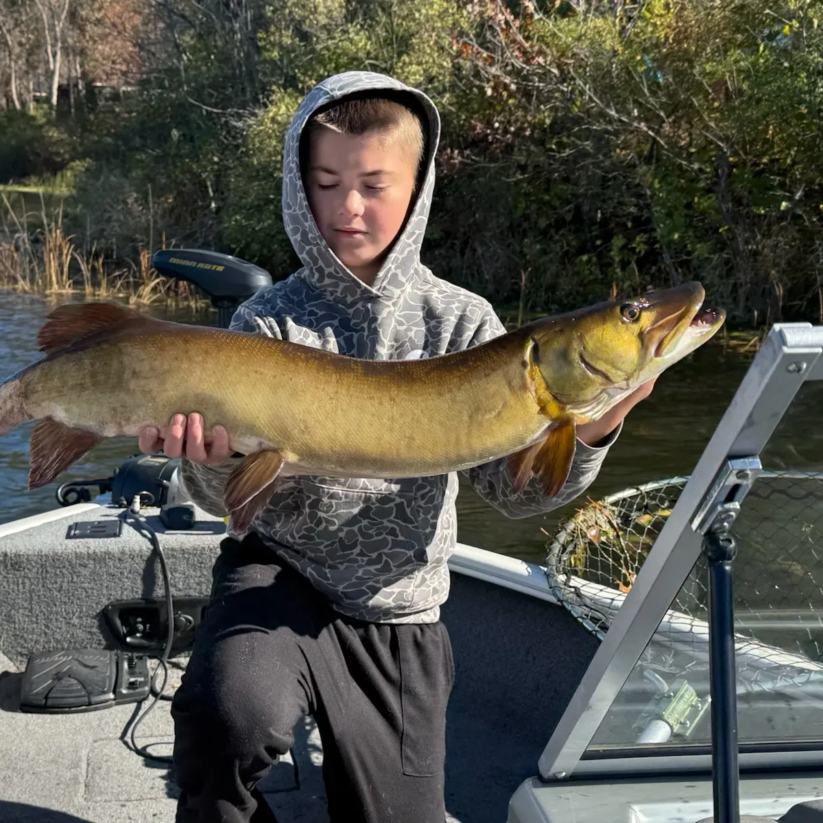 Muskie caught on Fishbrain