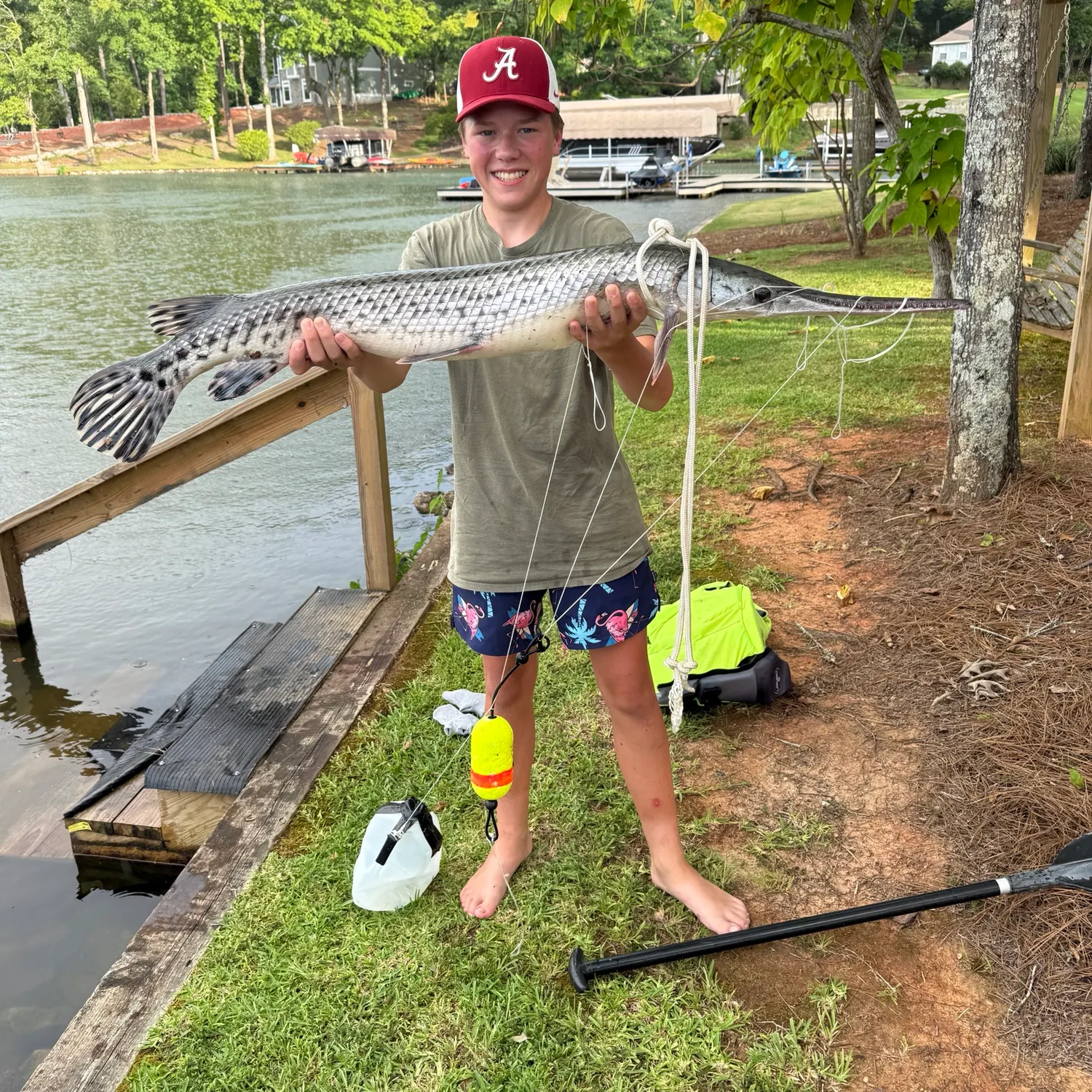 recently logged catches