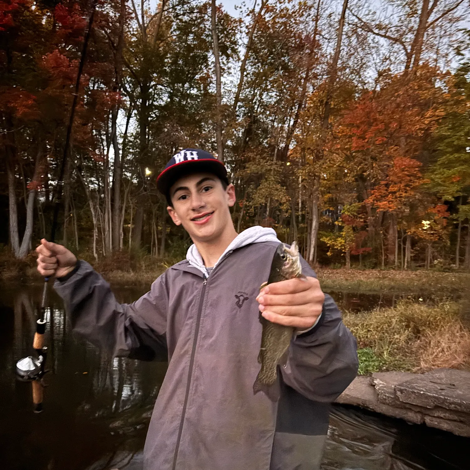 Rainbow trout caught on Fishbrain