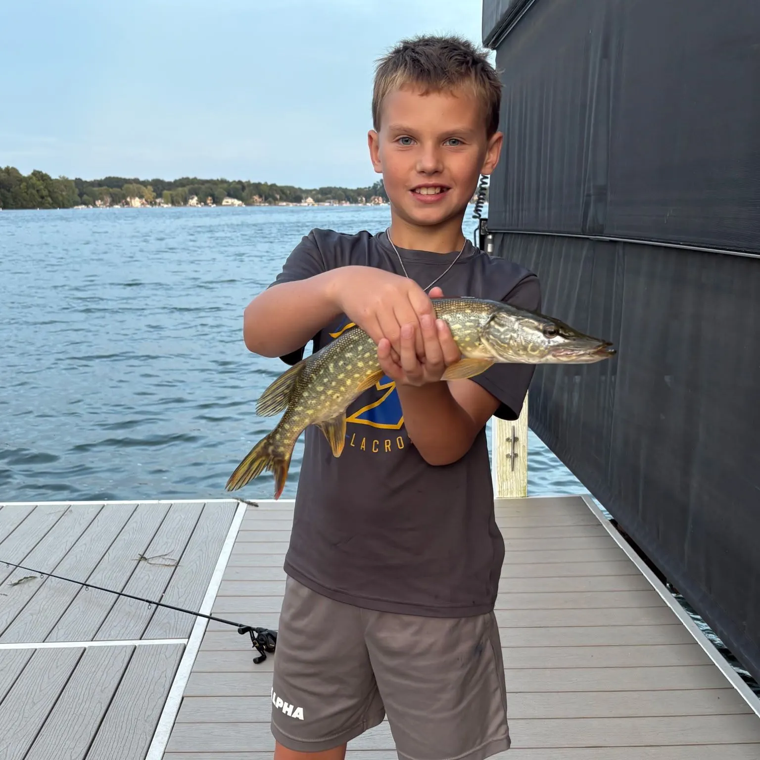 Northern pike caught on Fishbrain