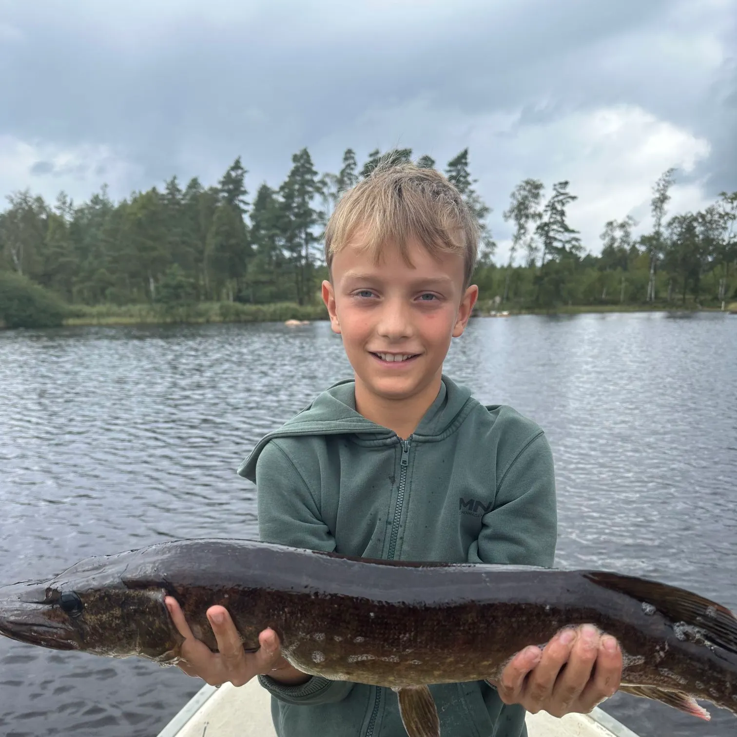 Northern pike caught on Fishbrain