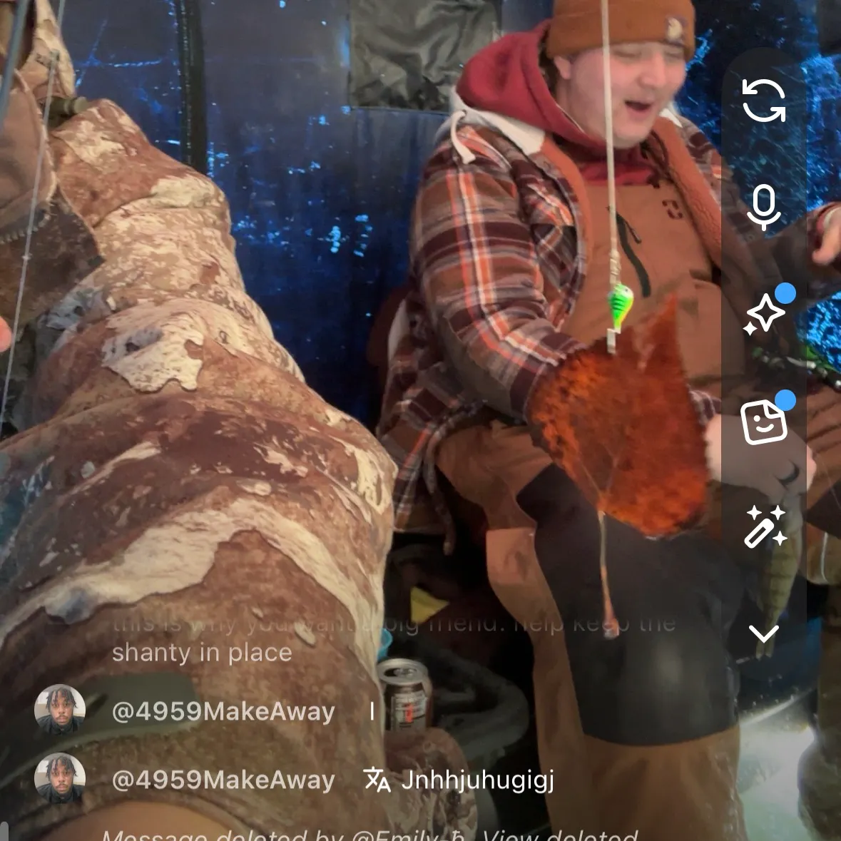 recently logged catches