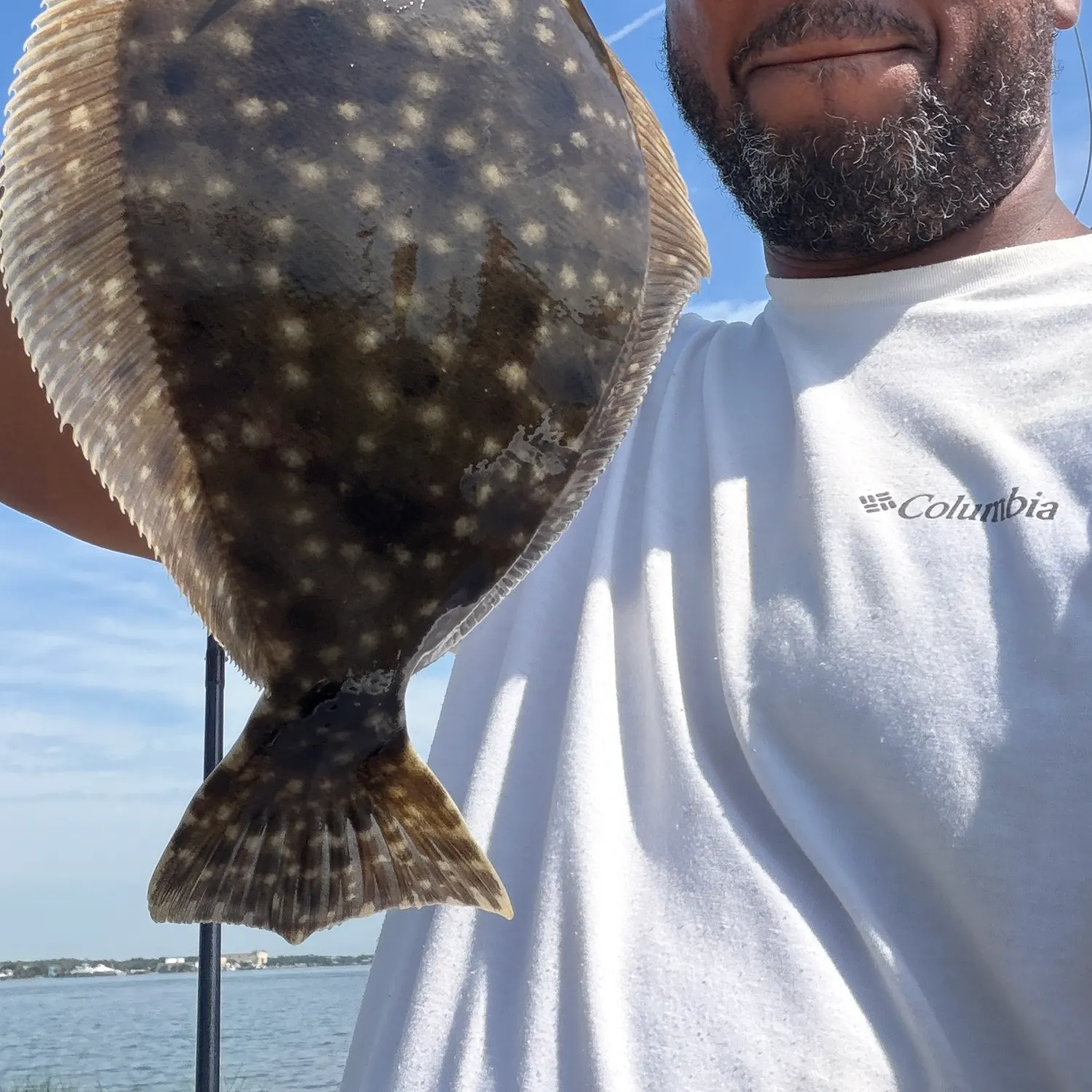 Summer flounder caught on Fishbrain