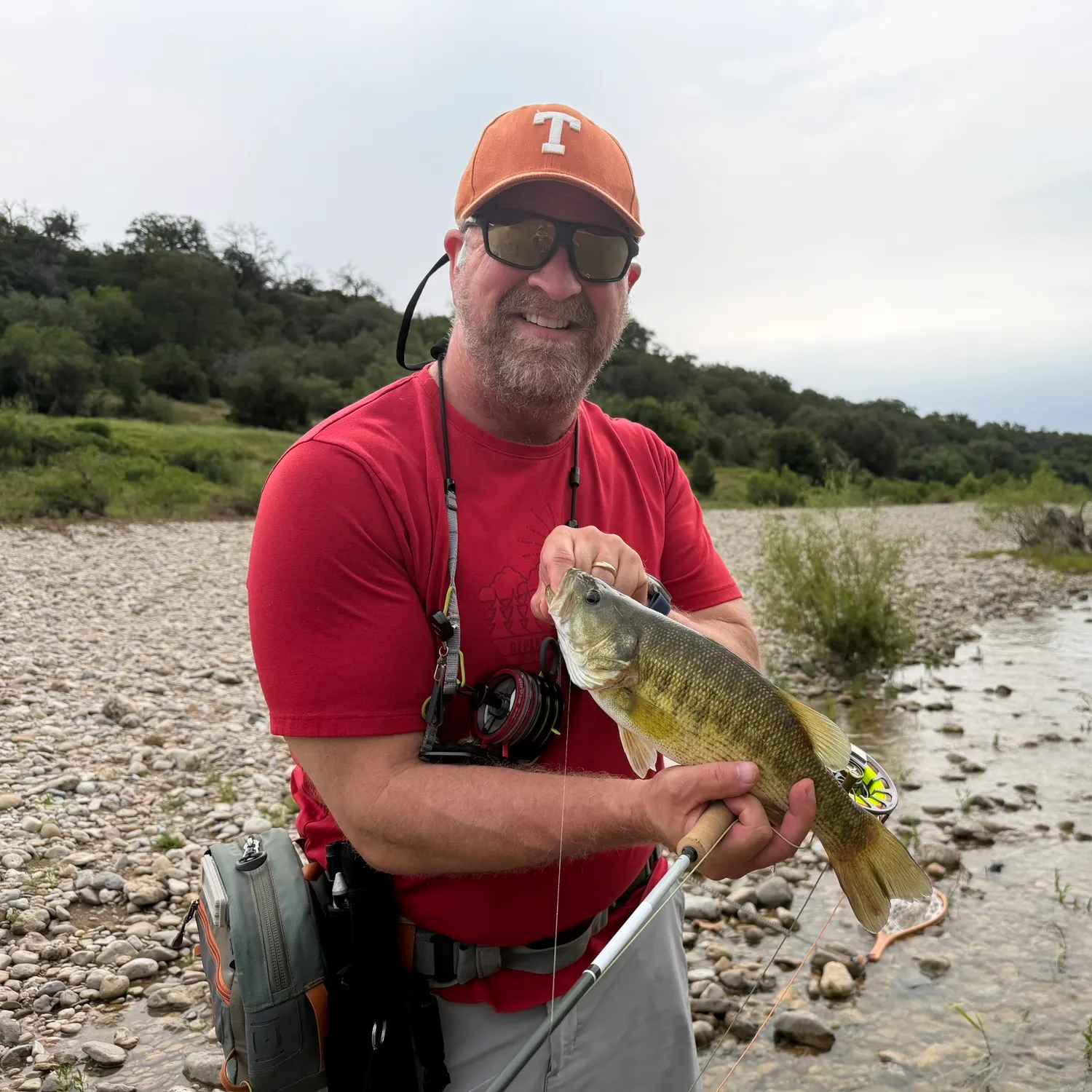 The most recent Guadalupe bass catches on Fishbrain