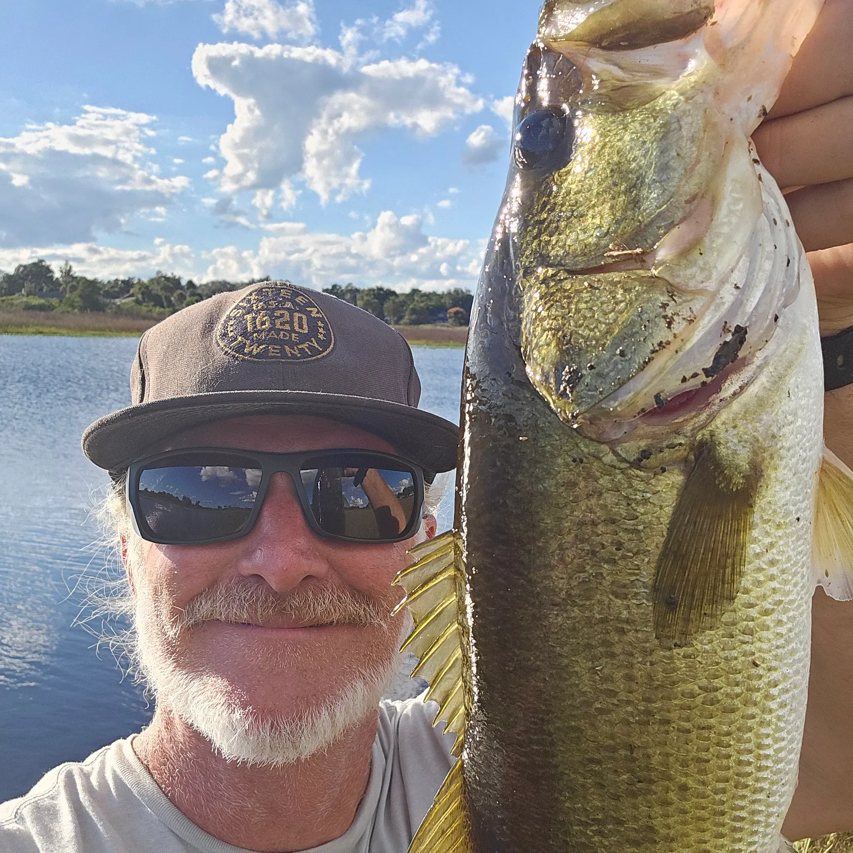 Florida bass caught on Fishbrain