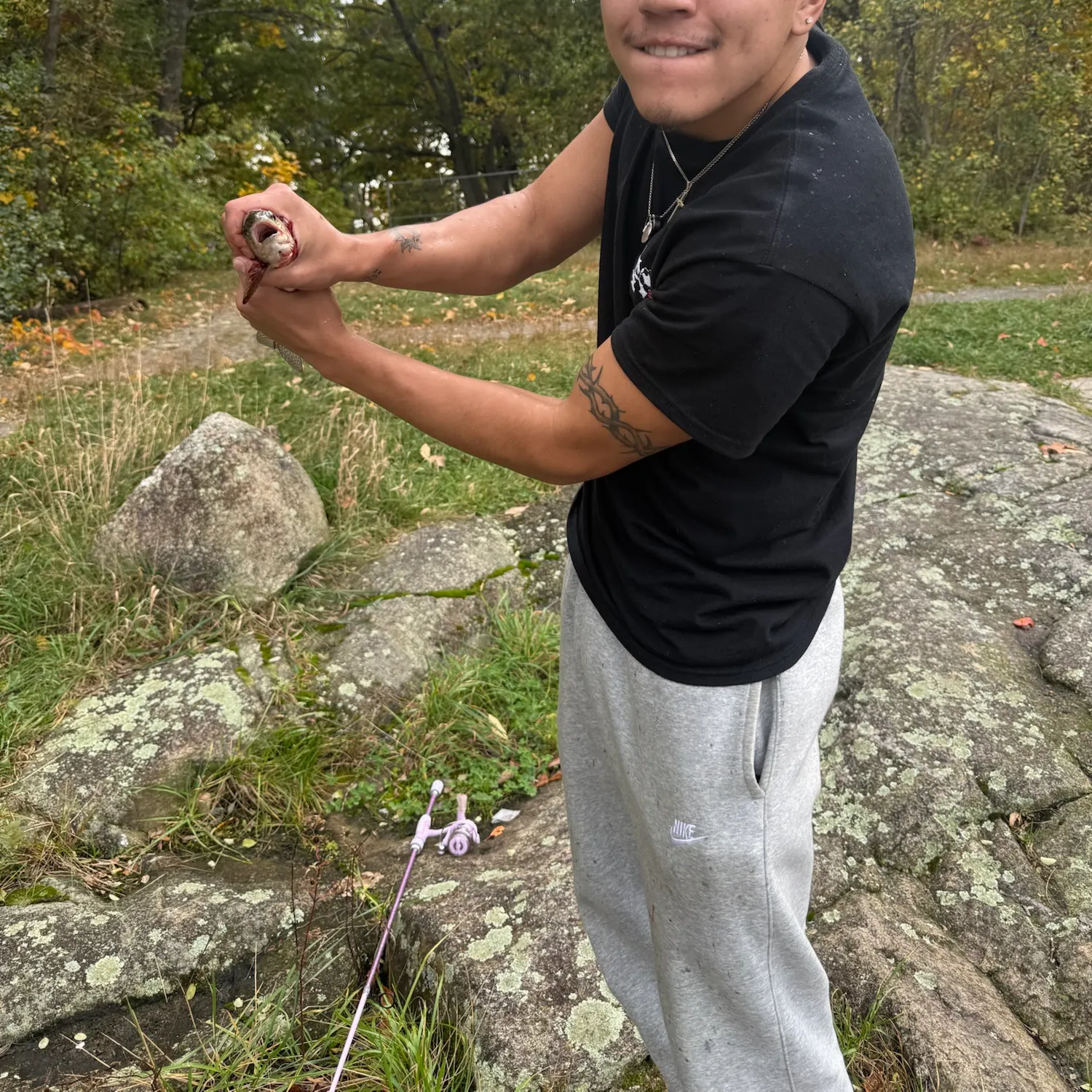 Rainbow trout caught on Fishbrain