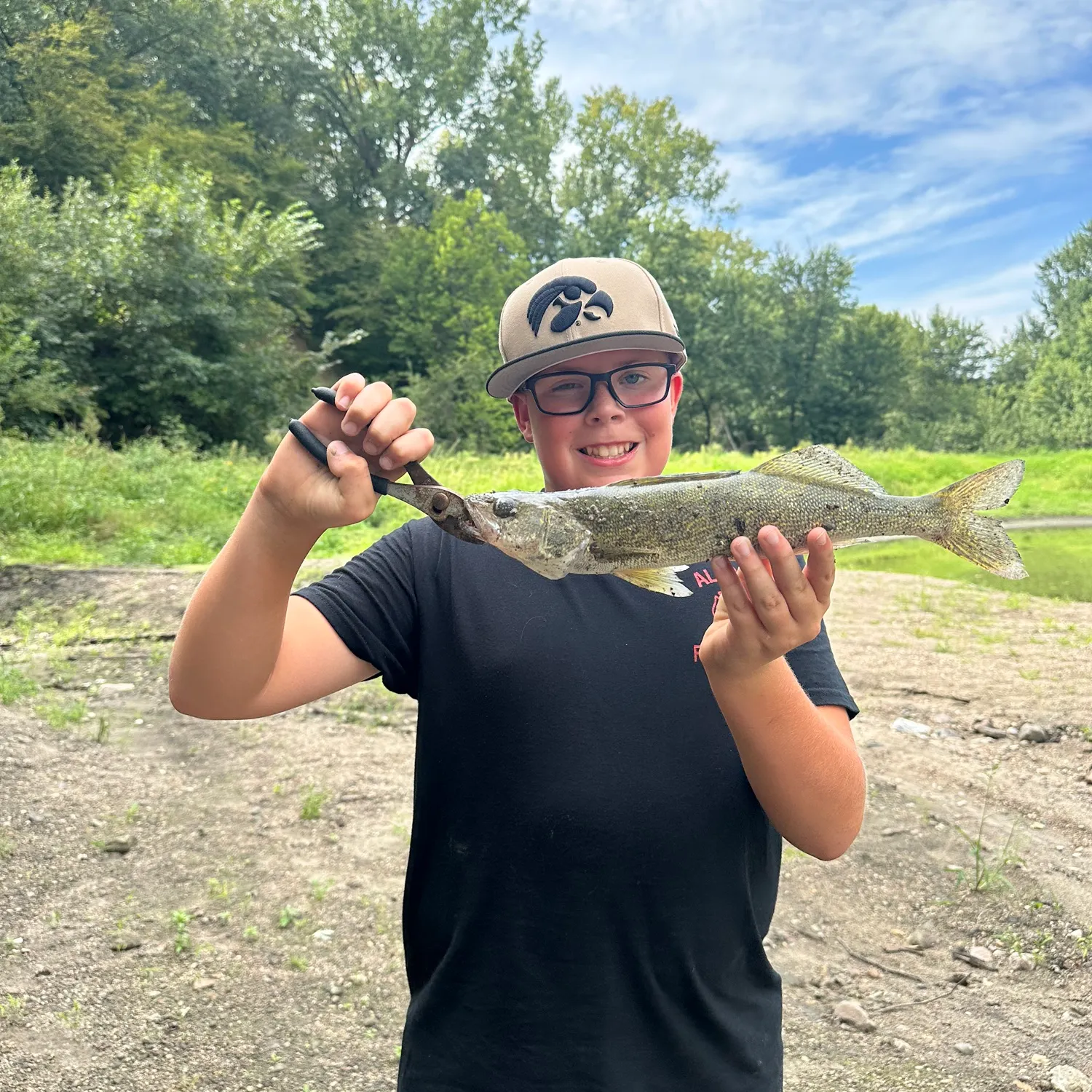 Walleye caught on Fishbrain
