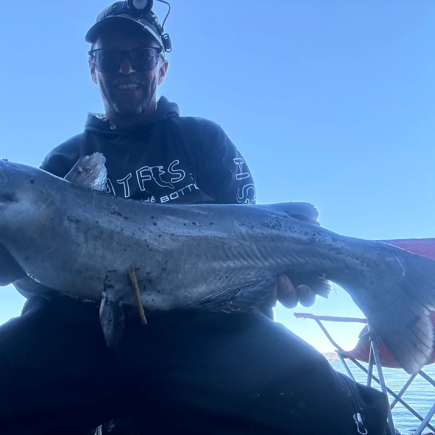 Channel catfish caught on Fishbrain