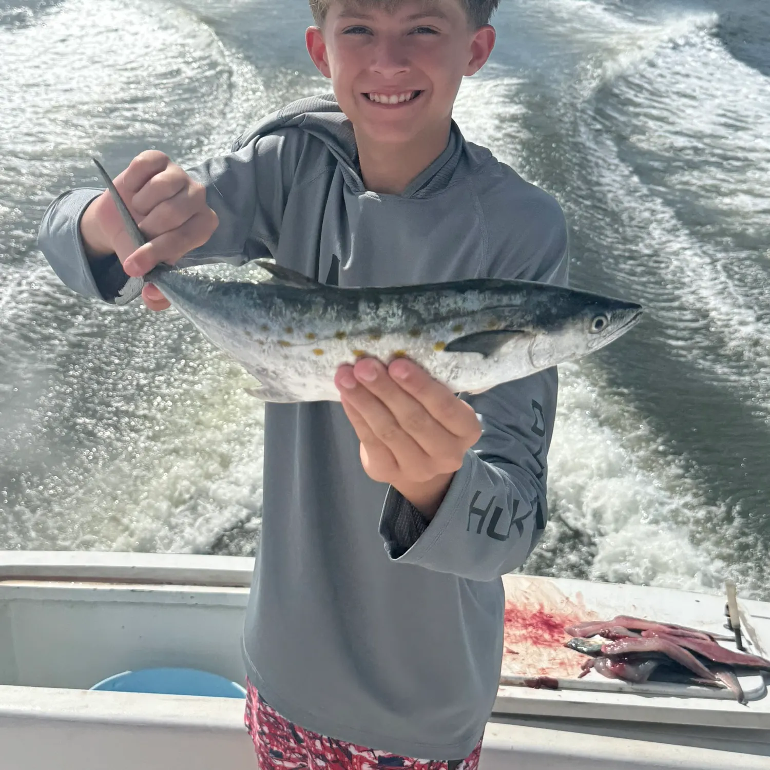 Spanish mackerel caught on Fishbrain