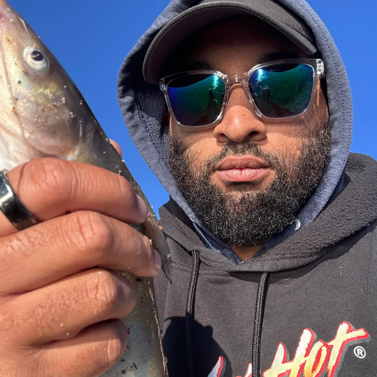 Channel catfish caught on Fishbrain