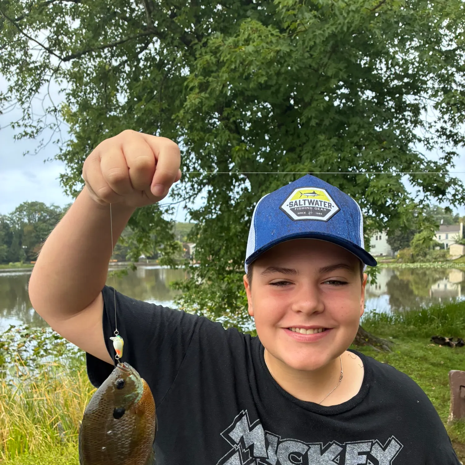 Bluegill caught on Fishbrain