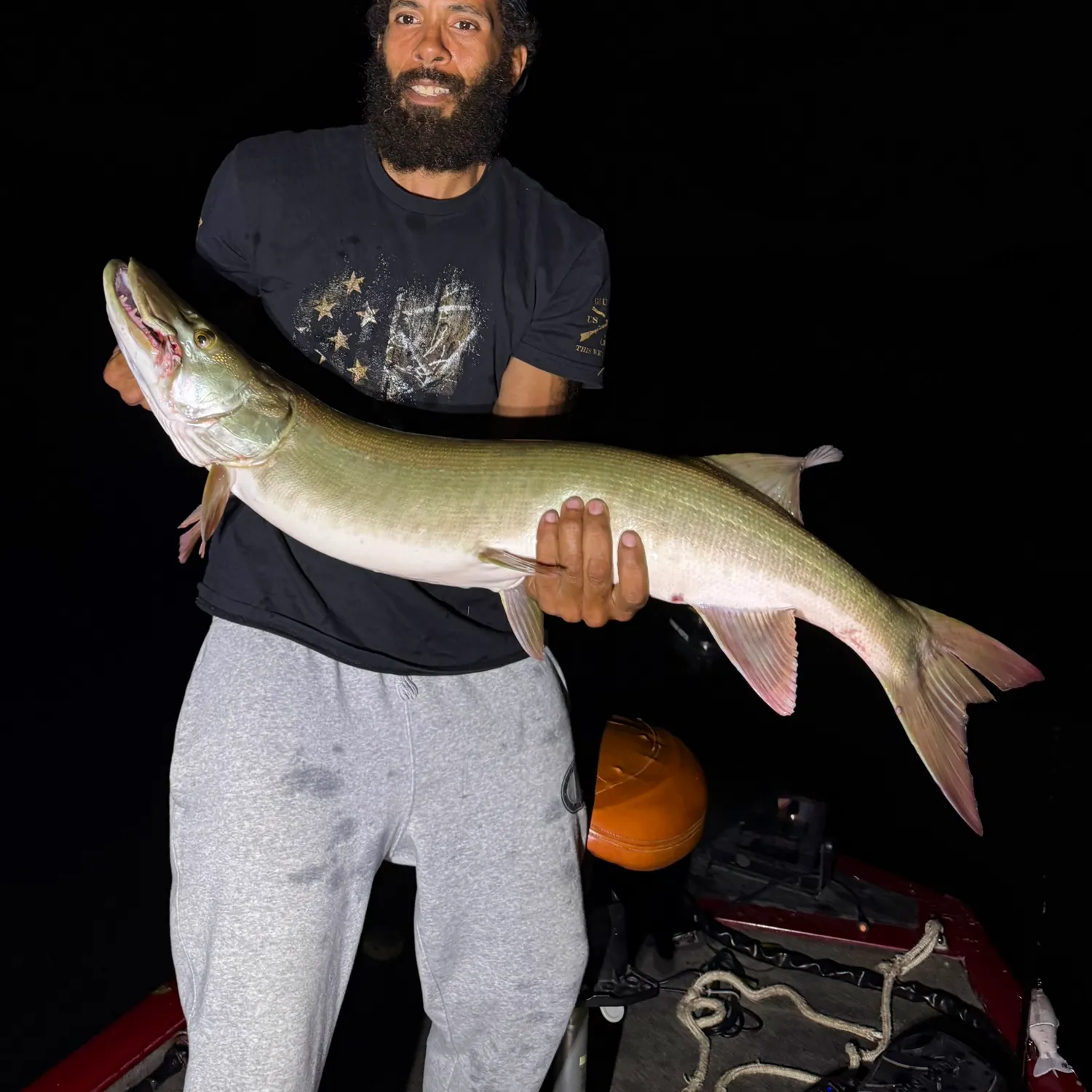 Muskie caught on Fishbrain