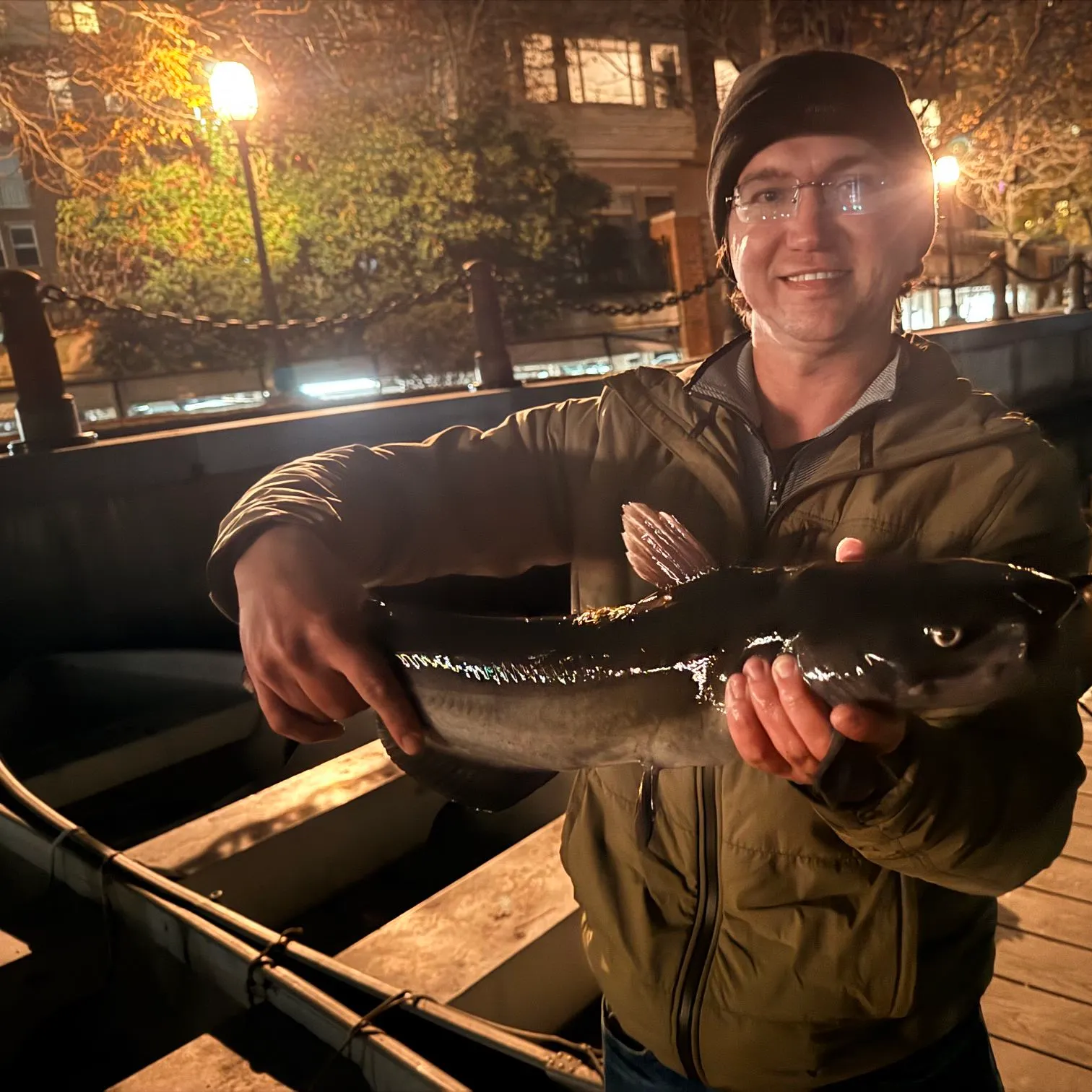 Channel catfish caught on Fishbrain