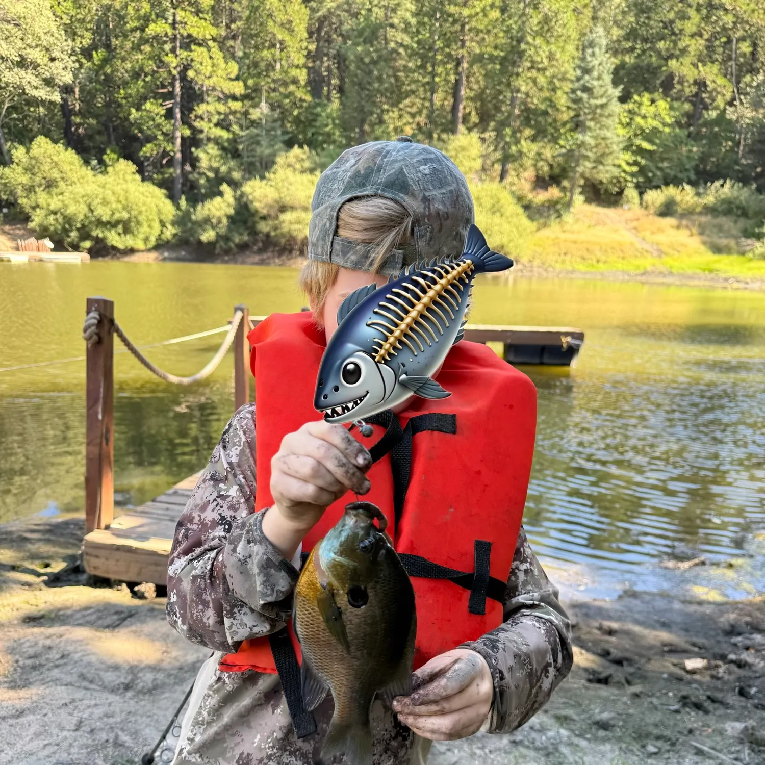 Bluegill caught on Fishbrain