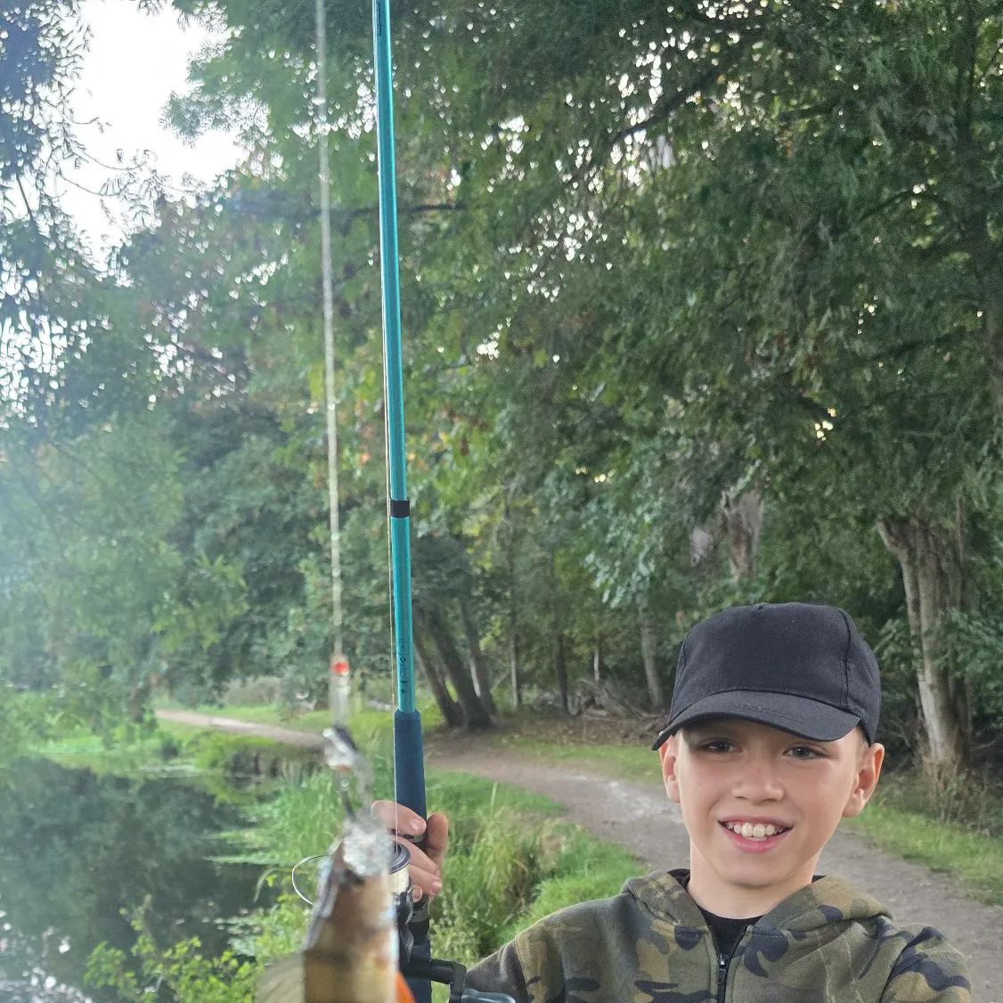 European perch caught on Fishbrain