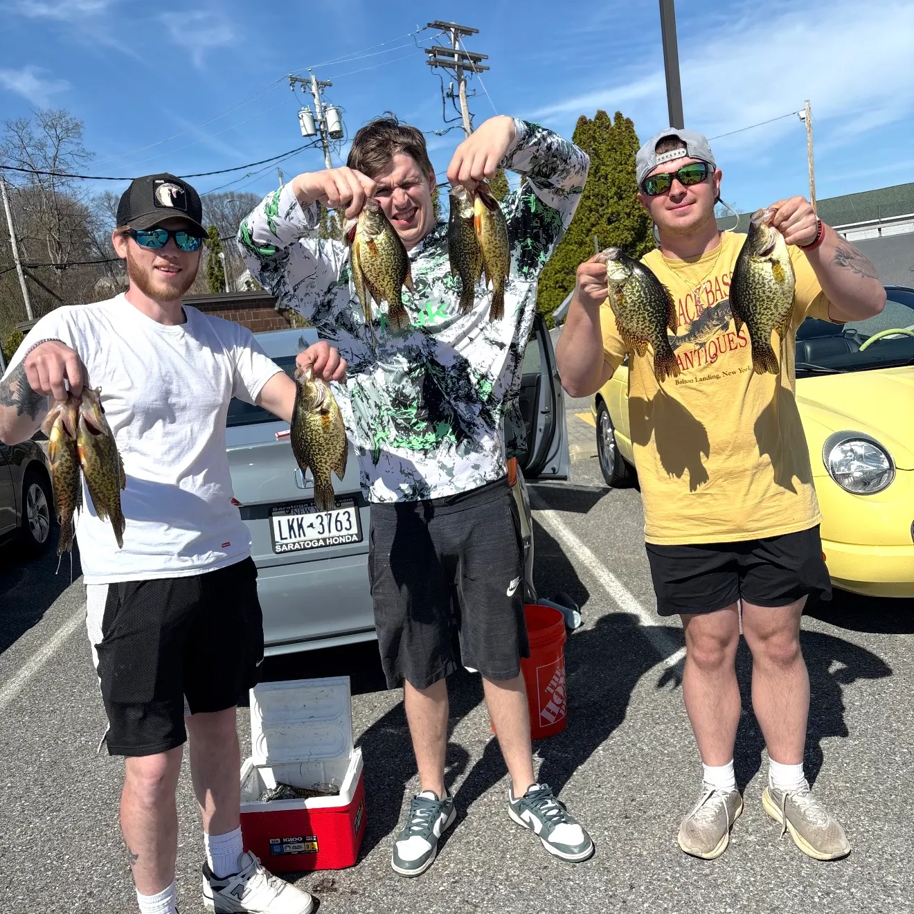 recently logged catches