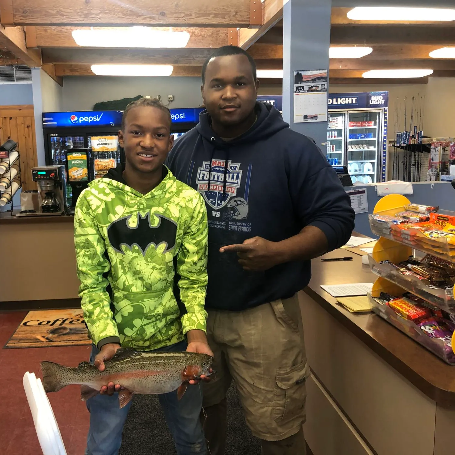 recently logged catches