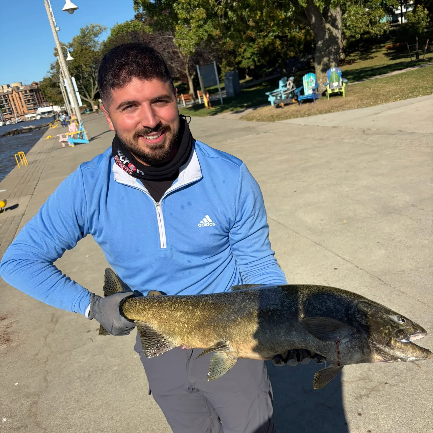 Chinook salmon caught on Fishbrain