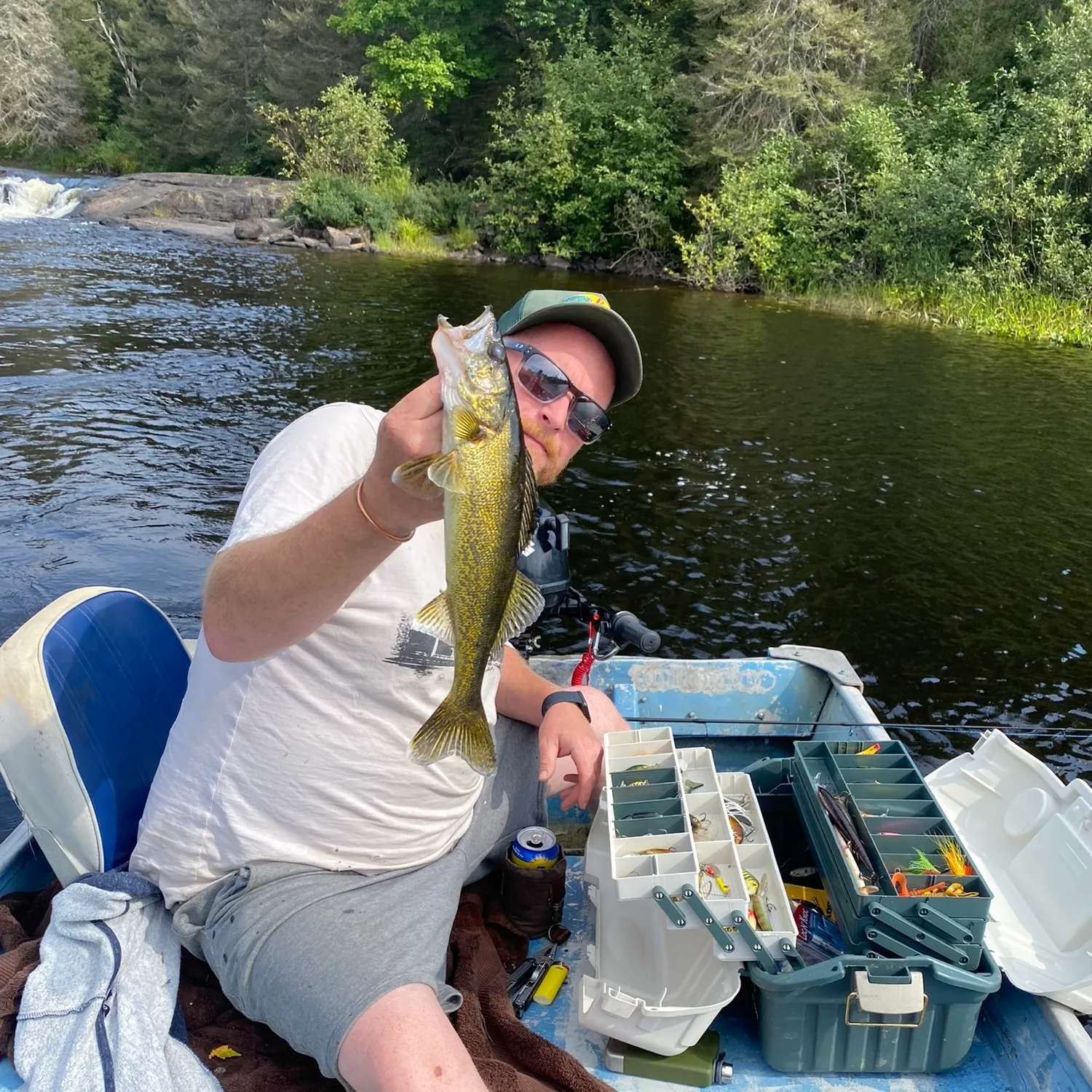 Walleye caught on Fishbrain