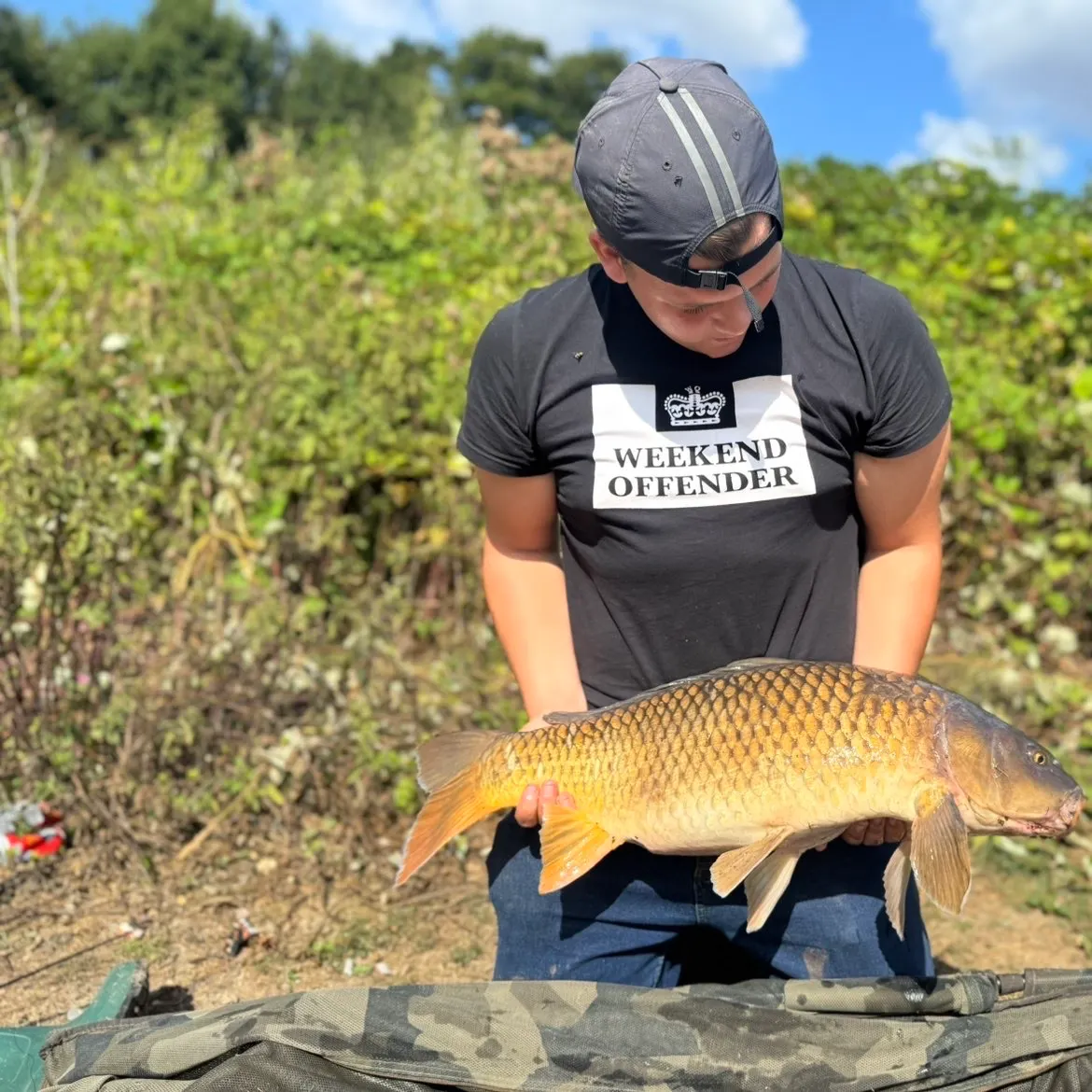 Common carp caught on Fishbrain