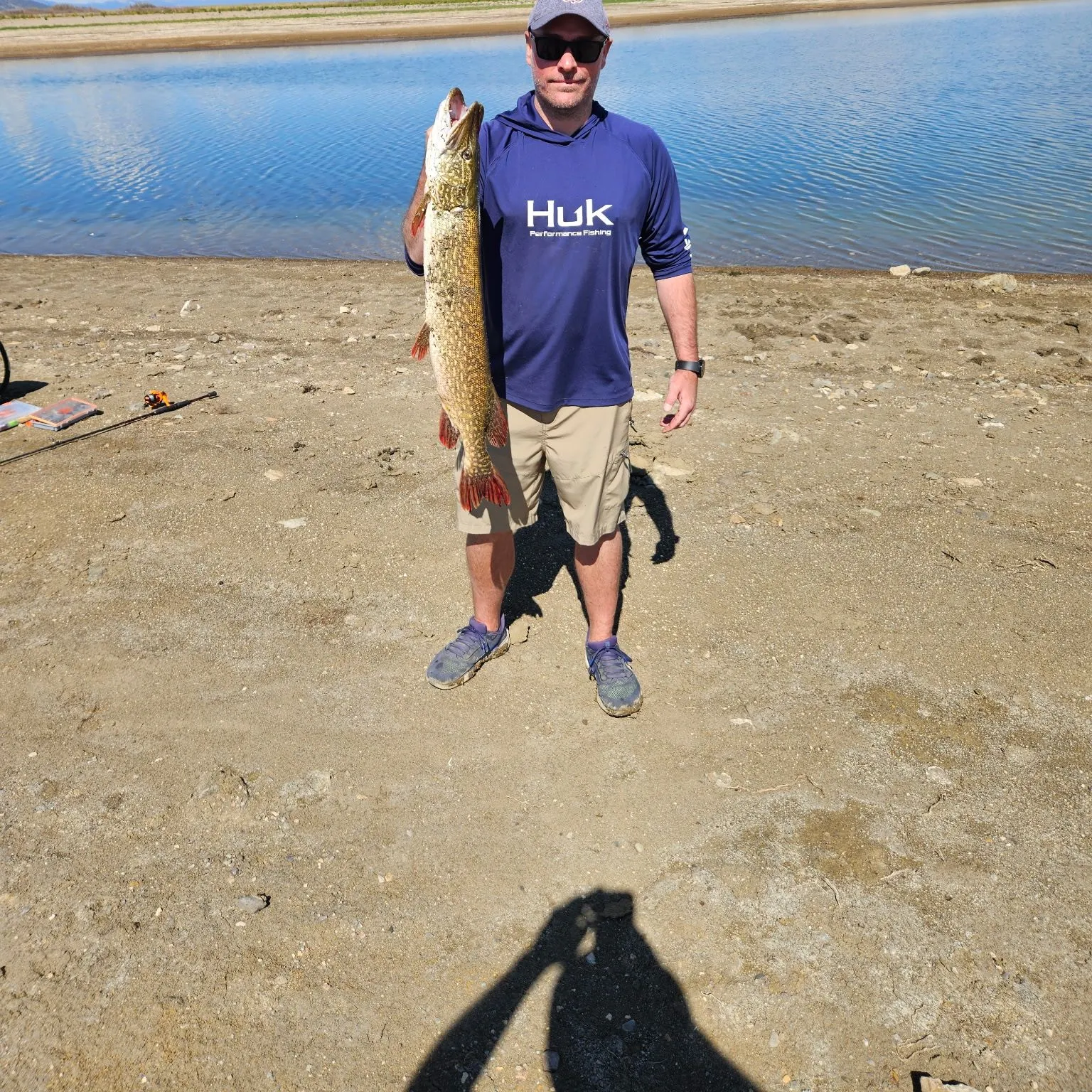 Northern pike caught on Fishbrain