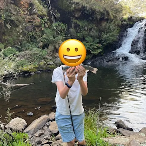 Rainbow trout caught on Fishbrain