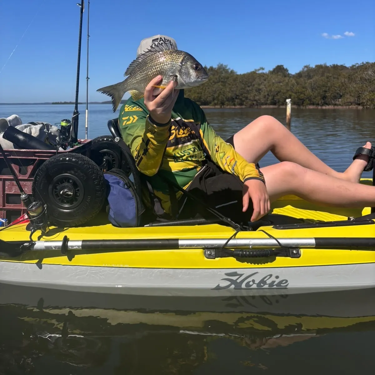 Surf bream caught on Fishbrain