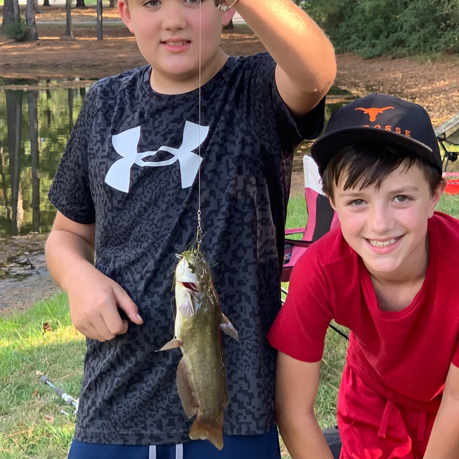 Black bullhead caught on Fishbrain