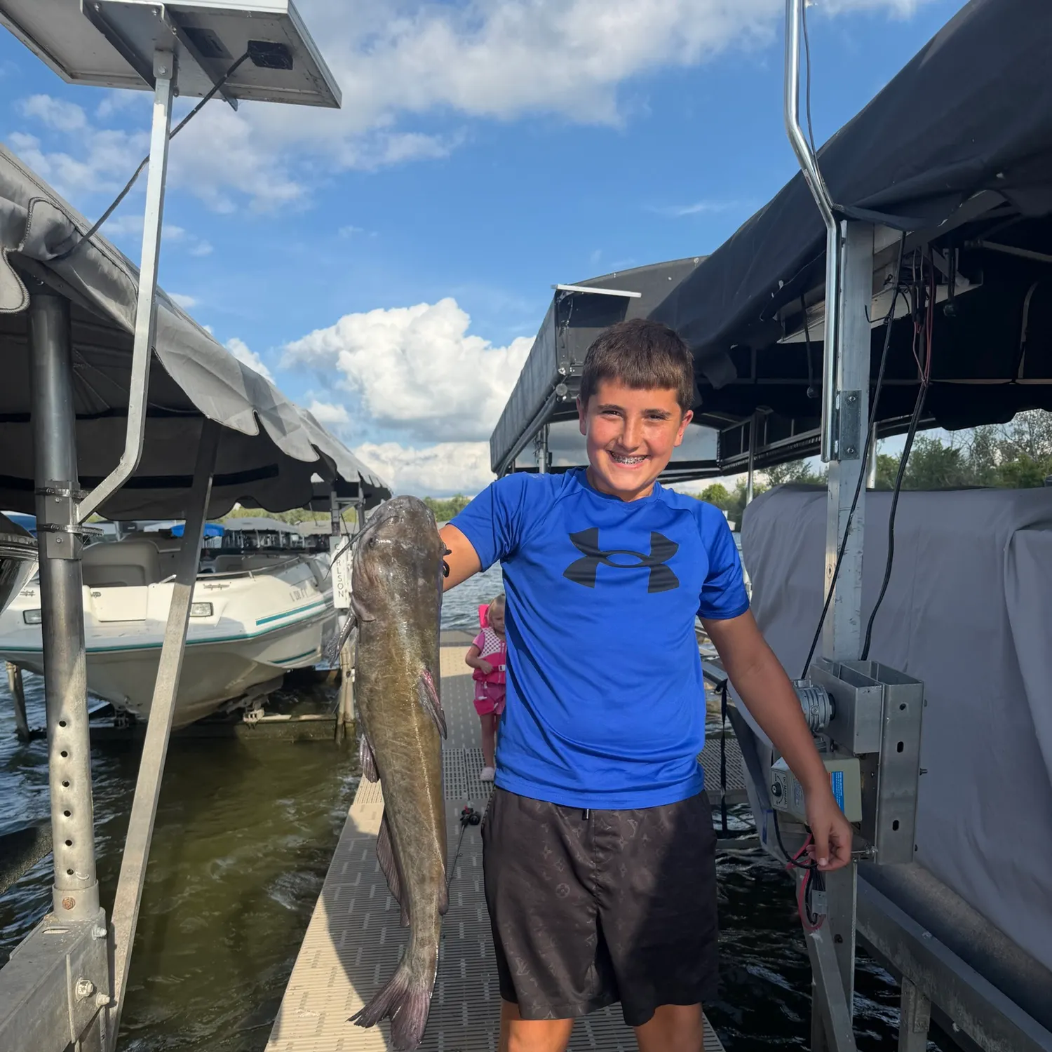Channel catfish caught on Fishbrain