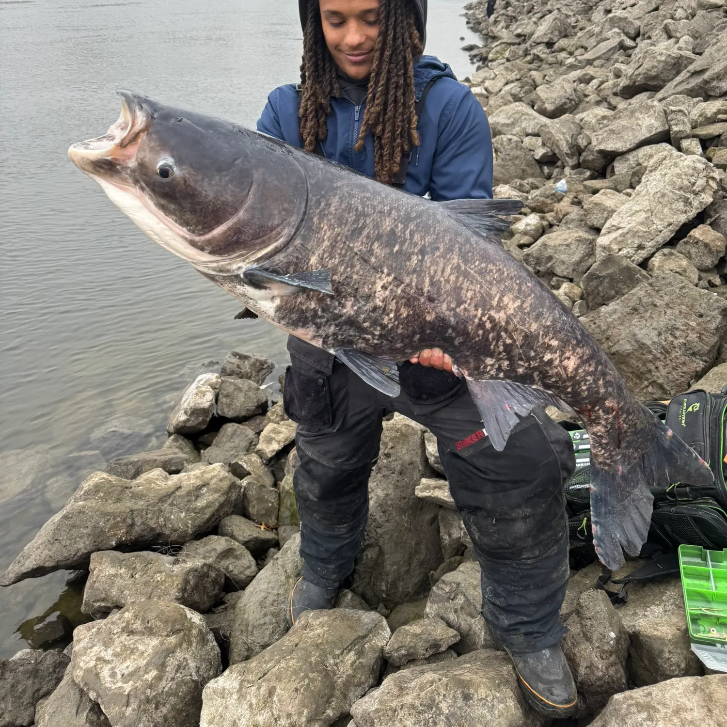 The most recent Bighead carp catches on Fishbrain