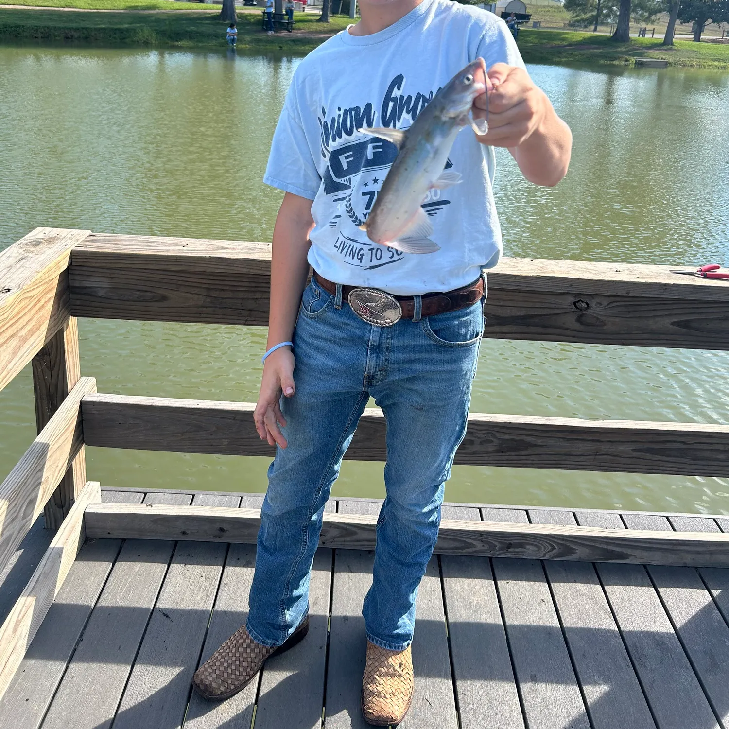 Channel catfish caught on Fishbrain