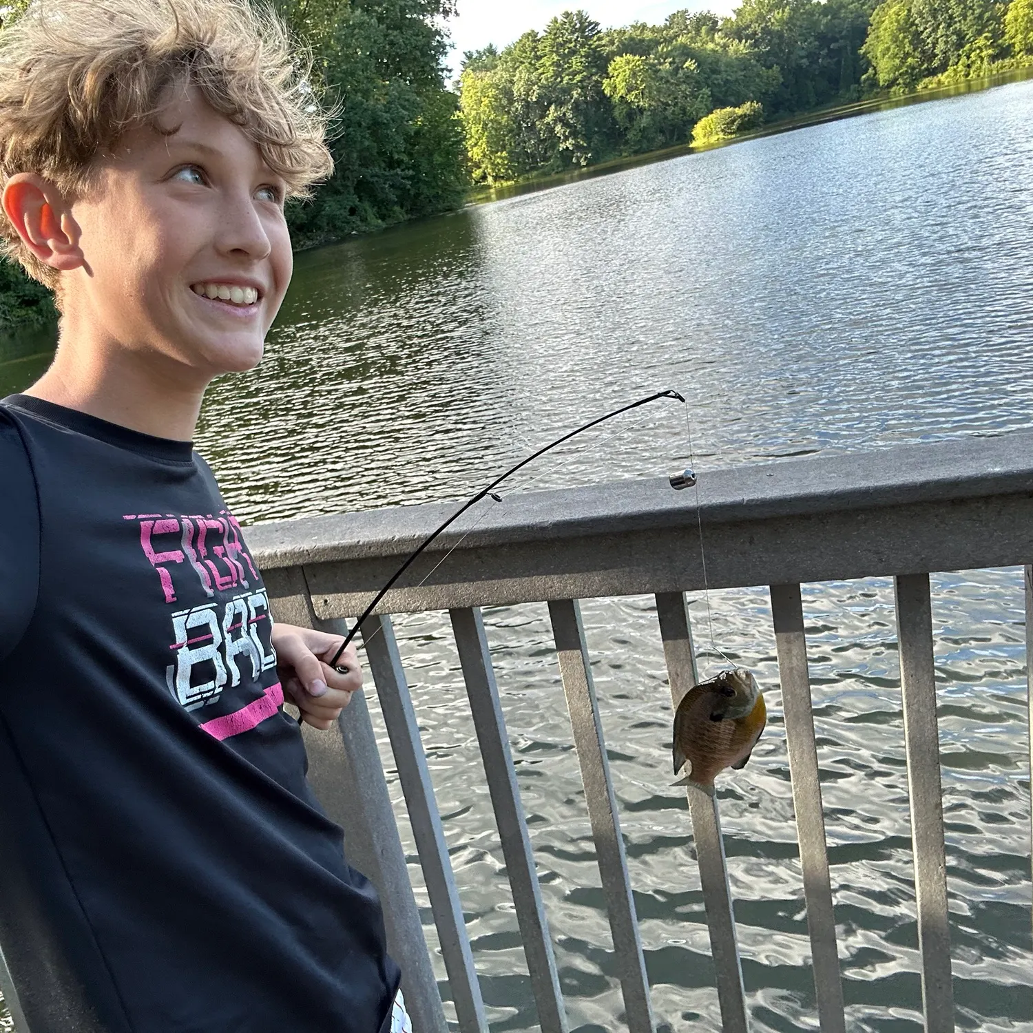 Bluegill caught on Fishbrain
