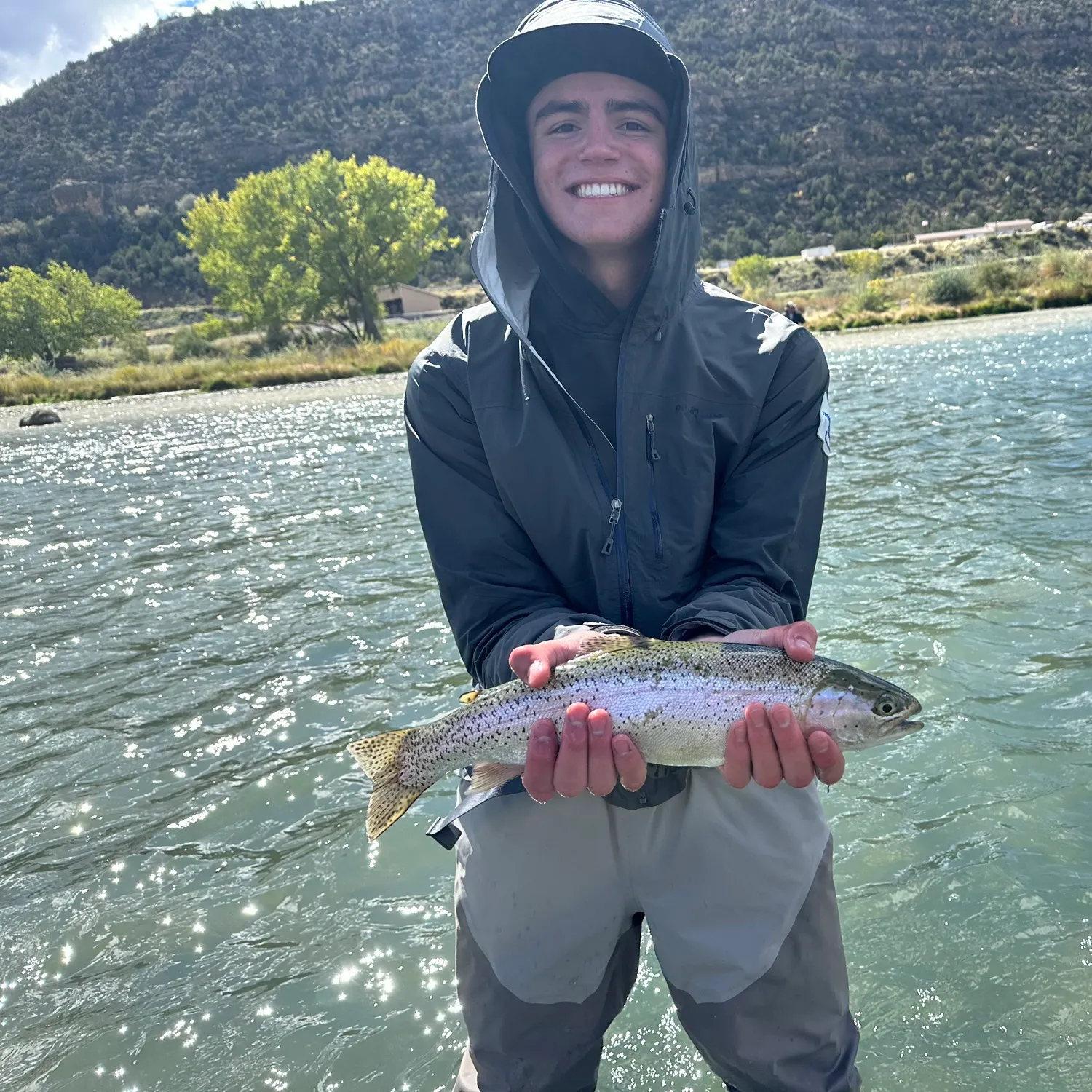 Rainbow trout caught on Fishbrain