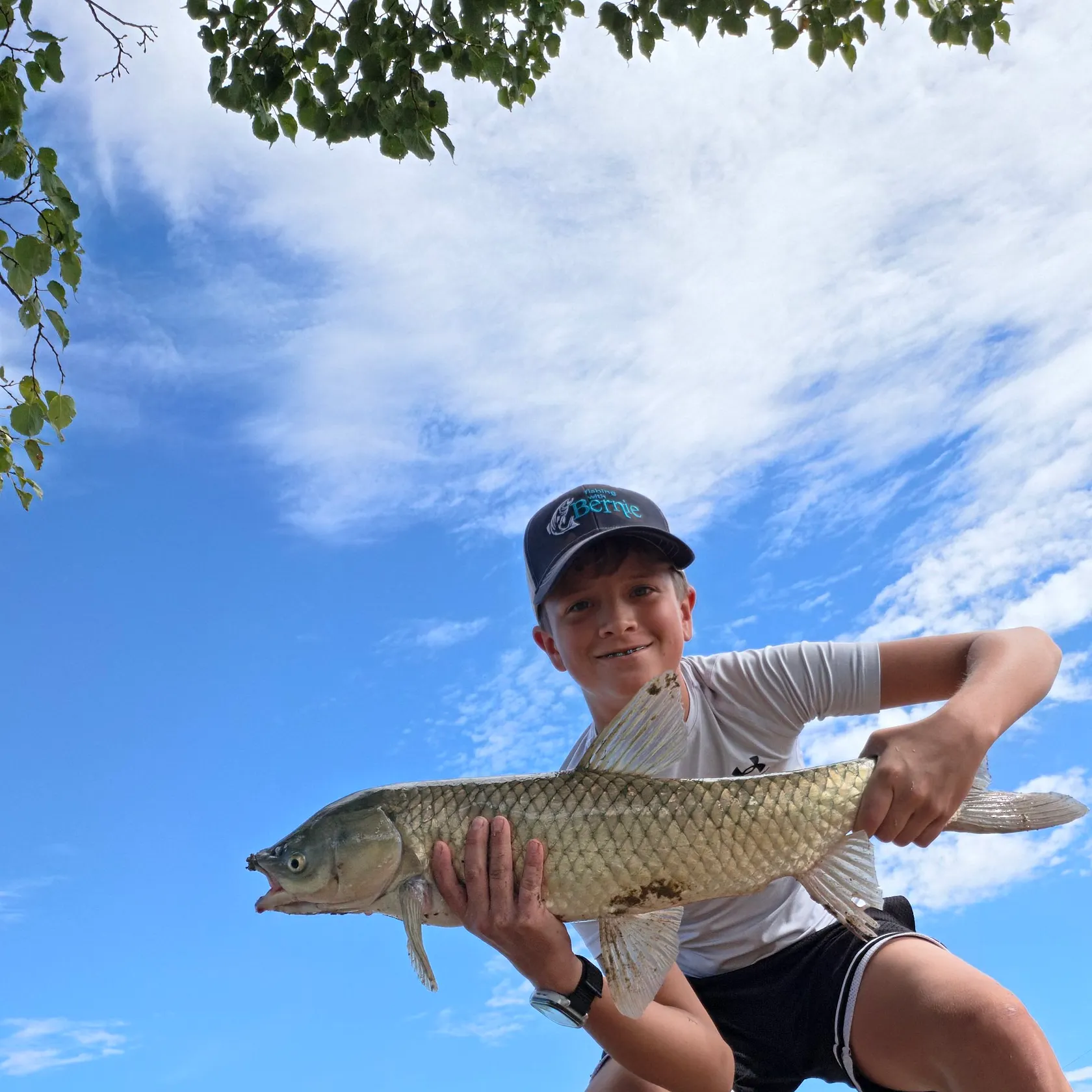 Grass carp caught on Fishbrain