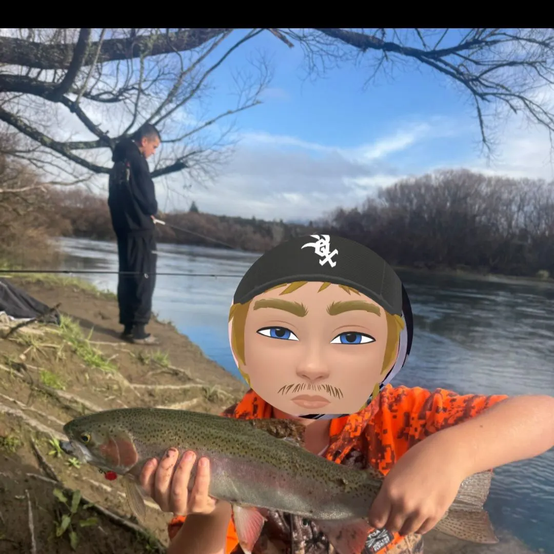 Rainbow trout caught on Fishbrain