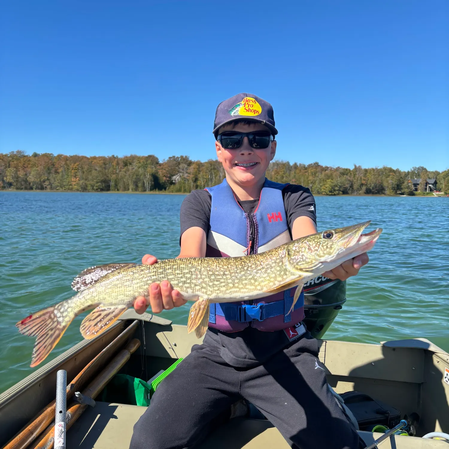 Northern pike caught on Fishbrain