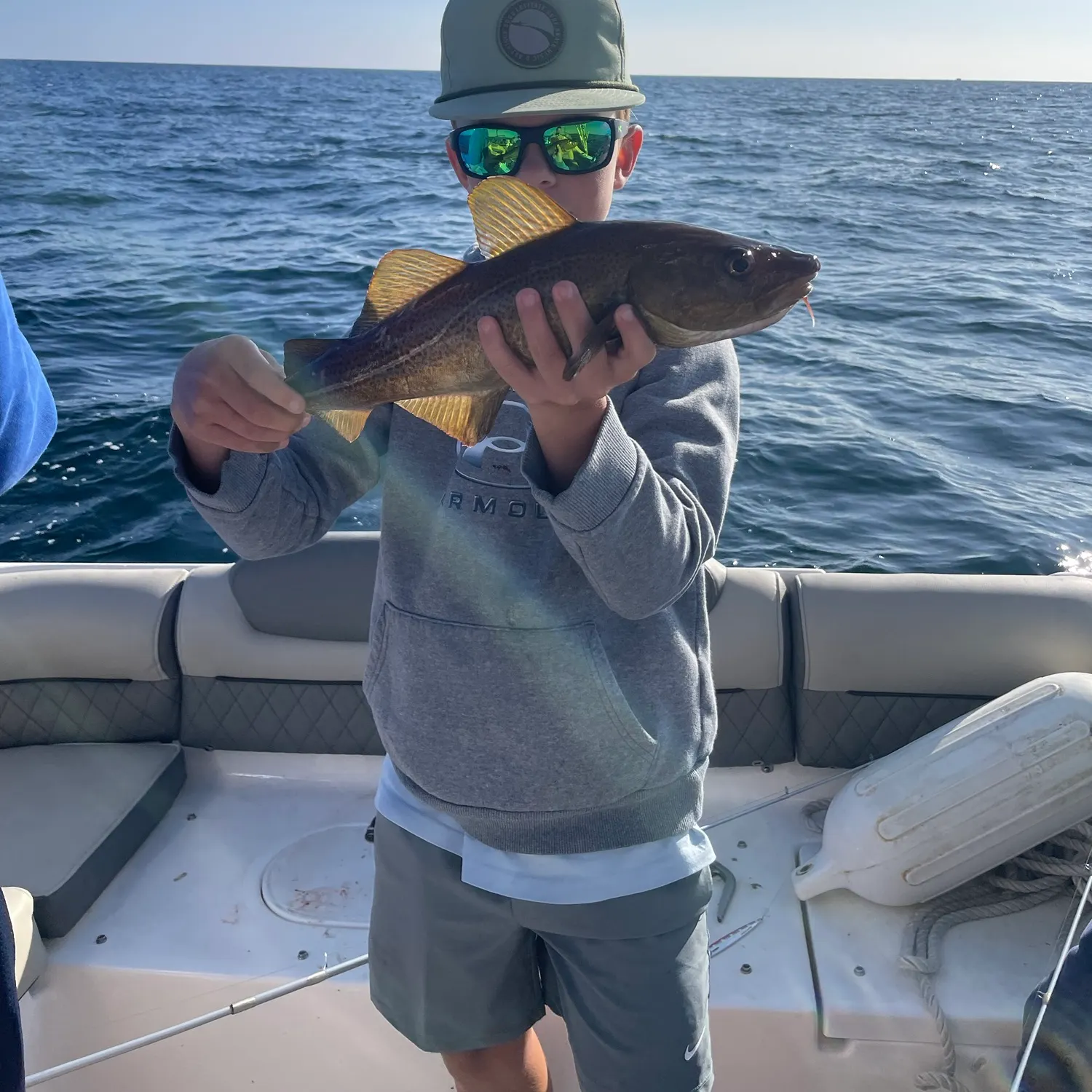 Atlantic cod caught on Fishbrain