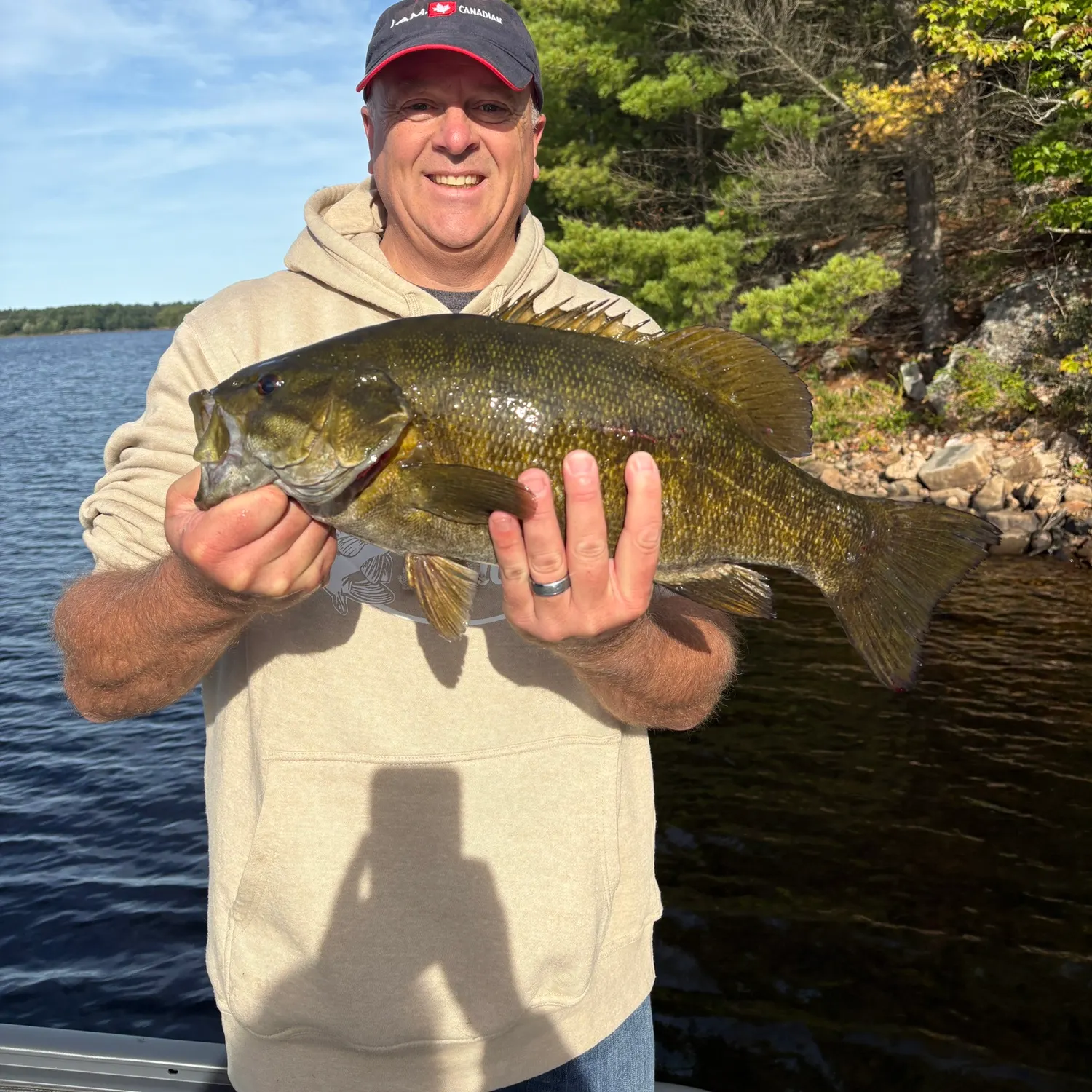 Smallmouth bass caught on Fishbrain