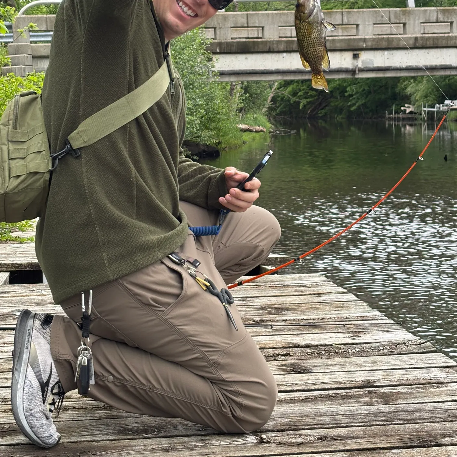 recently logged catches